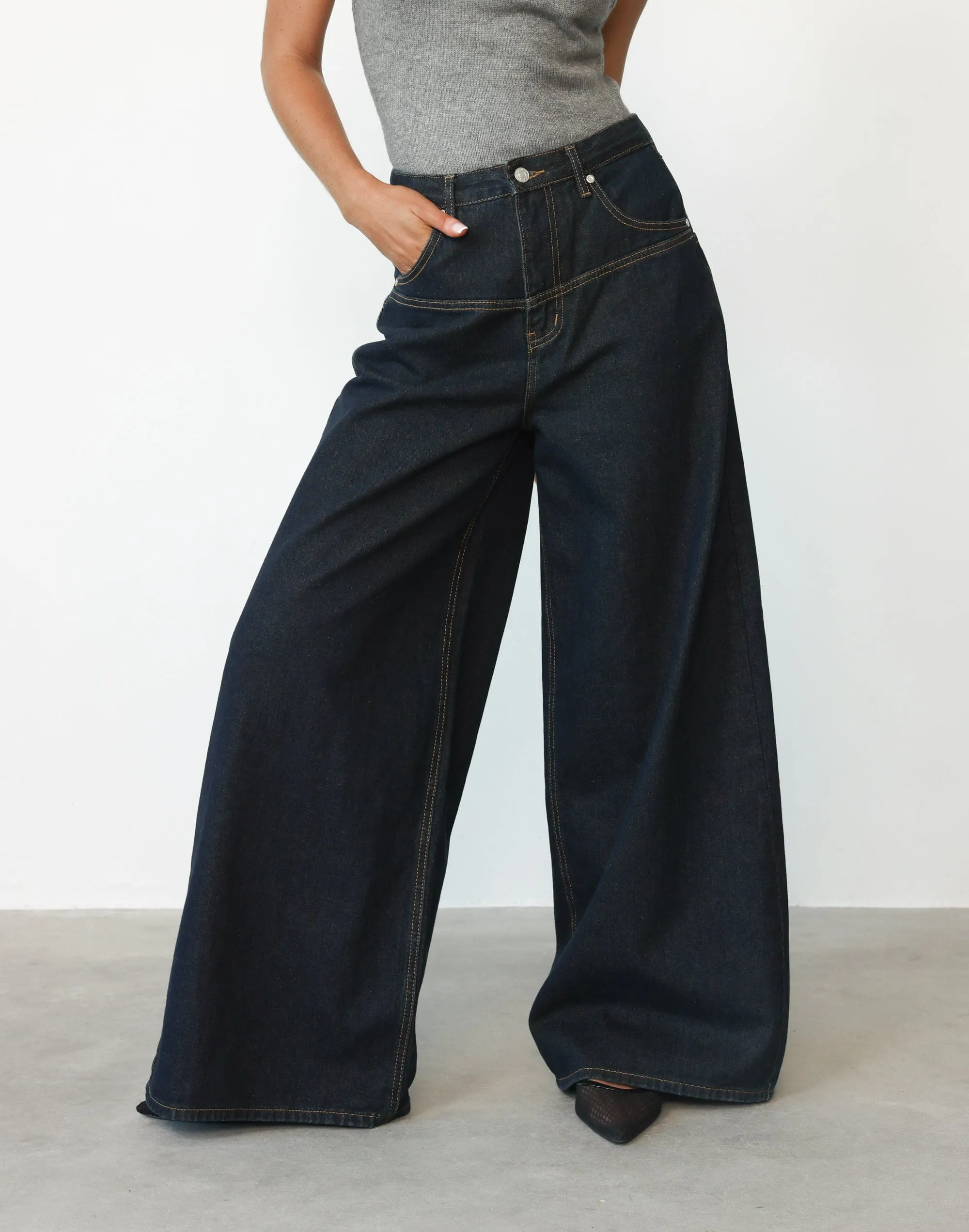 Aydin Jeans (Indigo) sold by Charcoal Clothing product image thumbnail 4