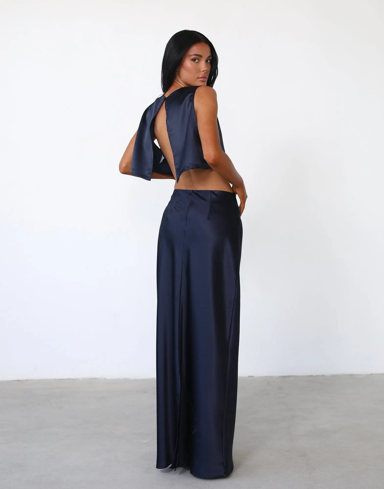 Sincerity Maxi Skirt (Navy) sold by Charcoal Clothing product image thumbnail 2