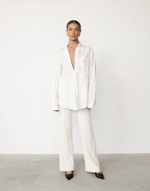 Kienna Pants (Oat) sold by Charcoal Clothing