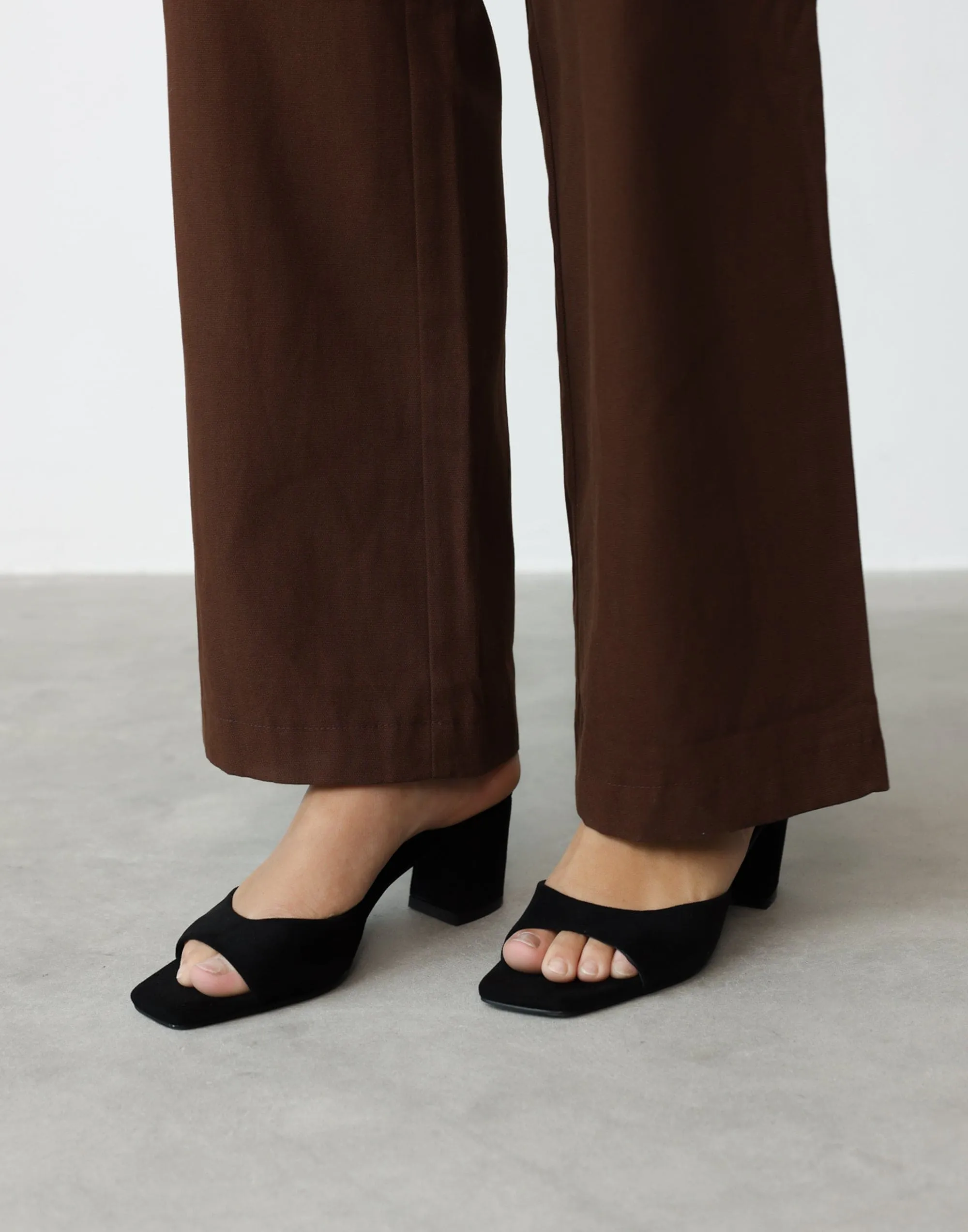 Quinea Heels (Black Suede) - By Billini sold by Charcoal Clothing product image thumbnail 2