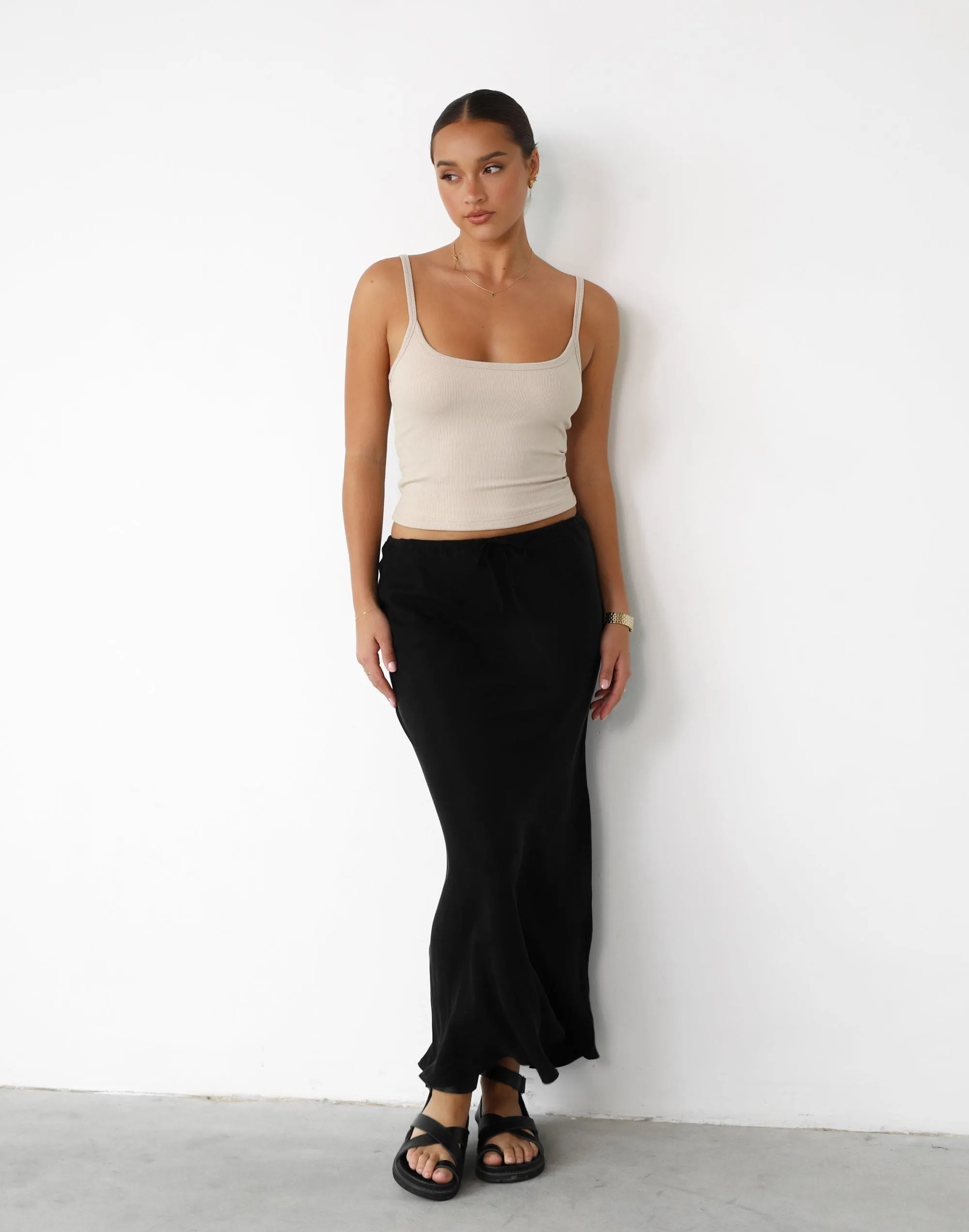 Amalie Maxi Skirt (Black) sold by Charcoal Clothing product image thumbnail 2