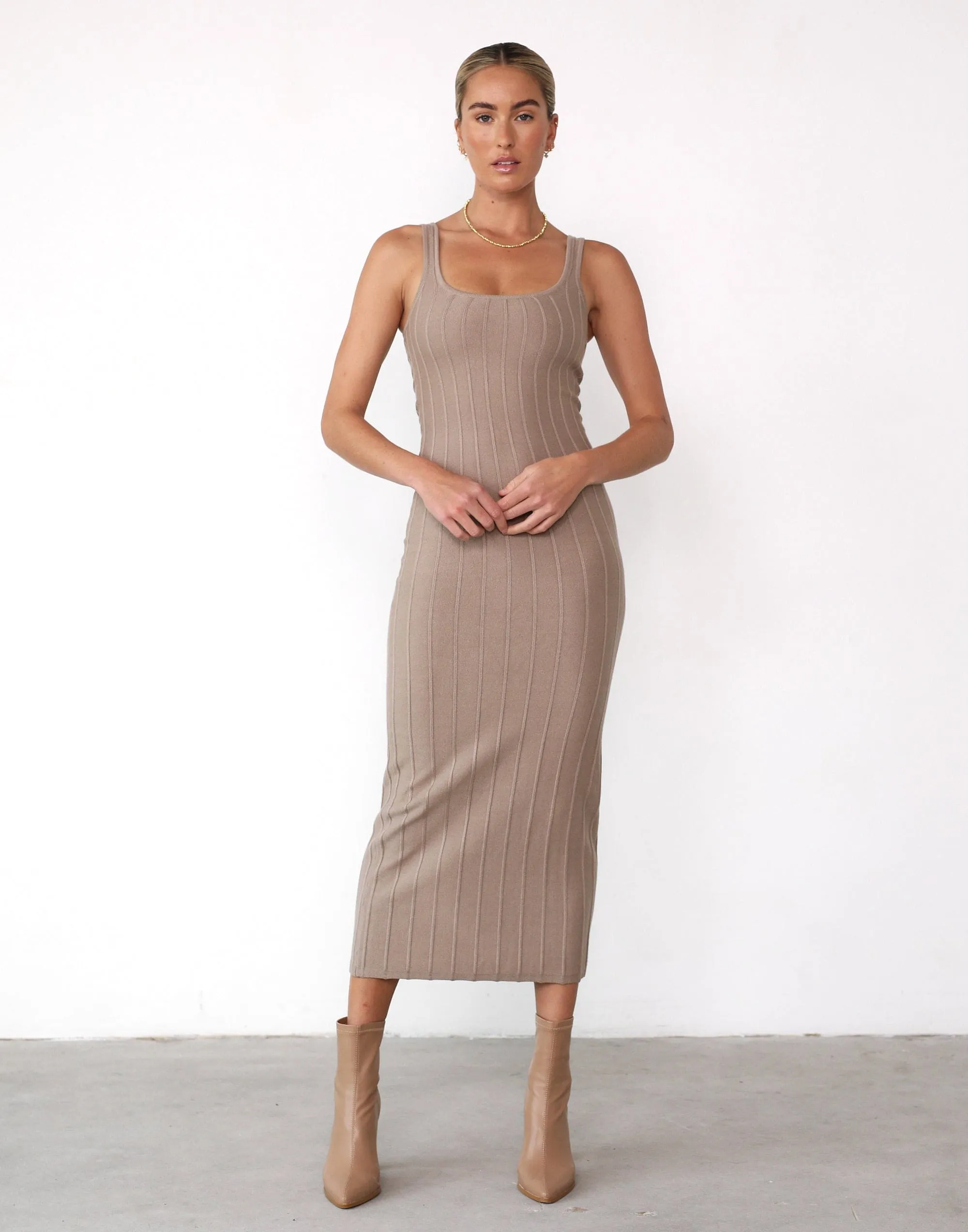 Ephemeral Maxi Dress (Ash) sold by Charcoal Clothing