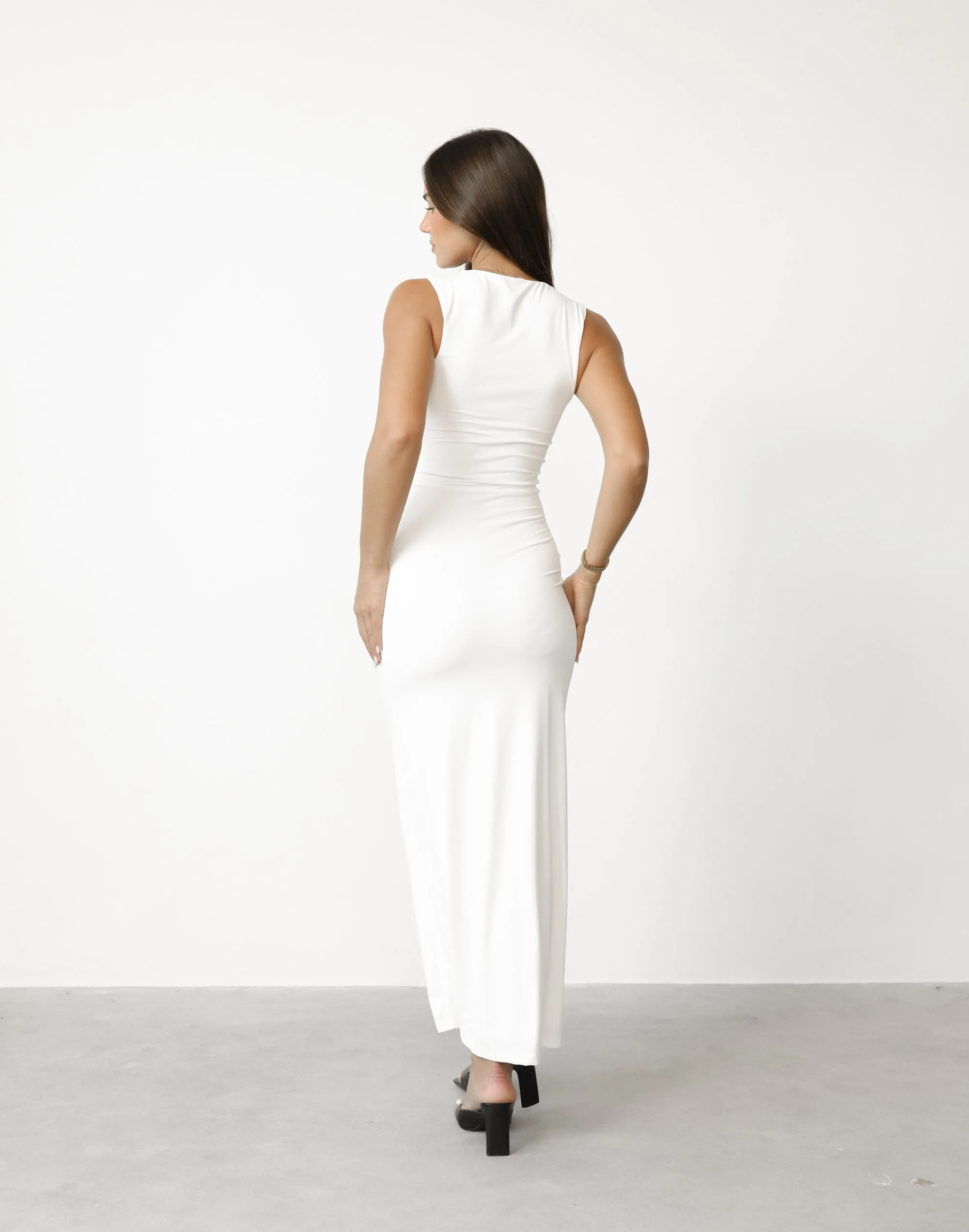 Dekota Maxi Dress (White) sold by Charcoal Clothing product image thumbnail 4