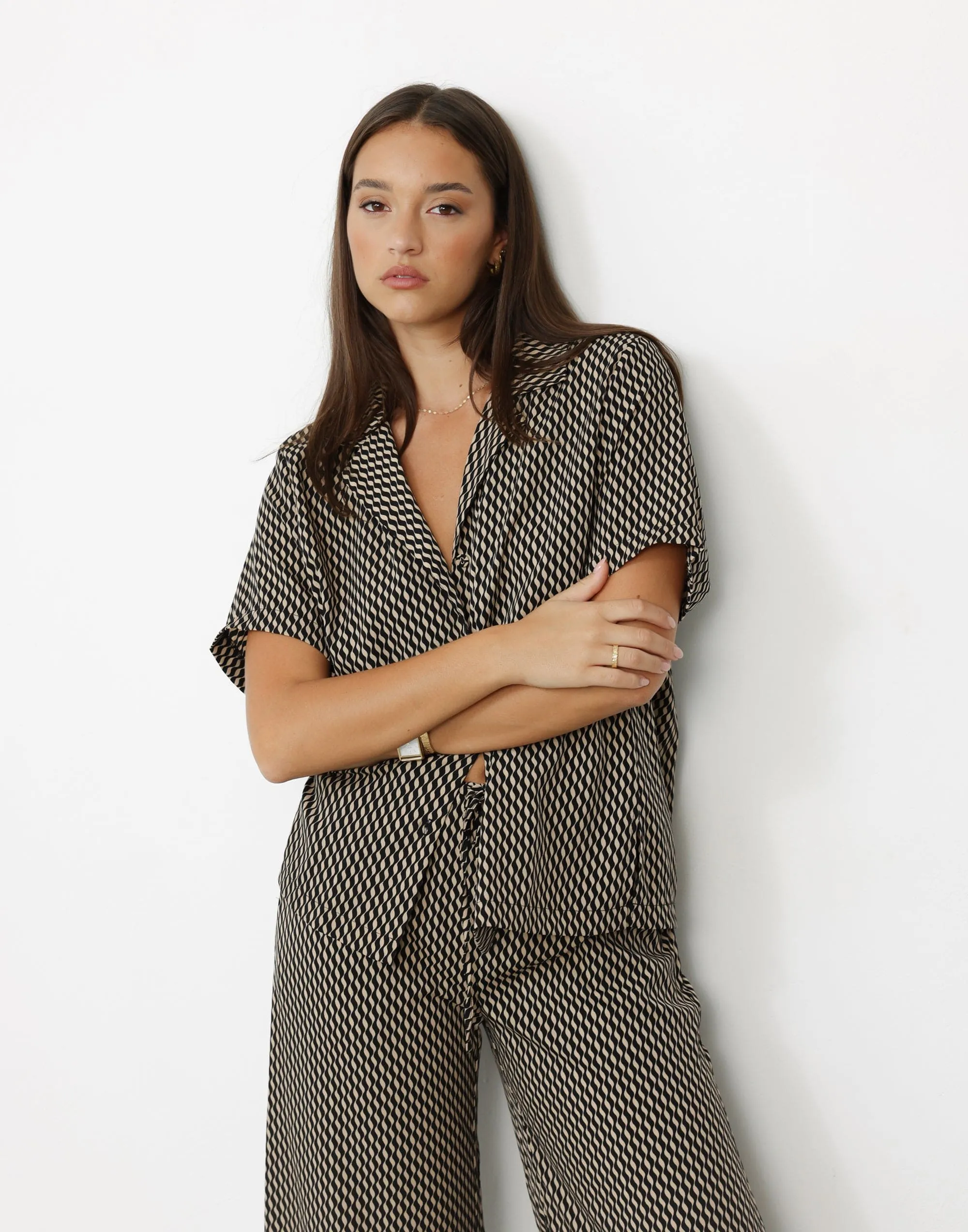 Zaya Shirt (Sand Ripple) sold by Charcoal Clothing product image thumbnail 5