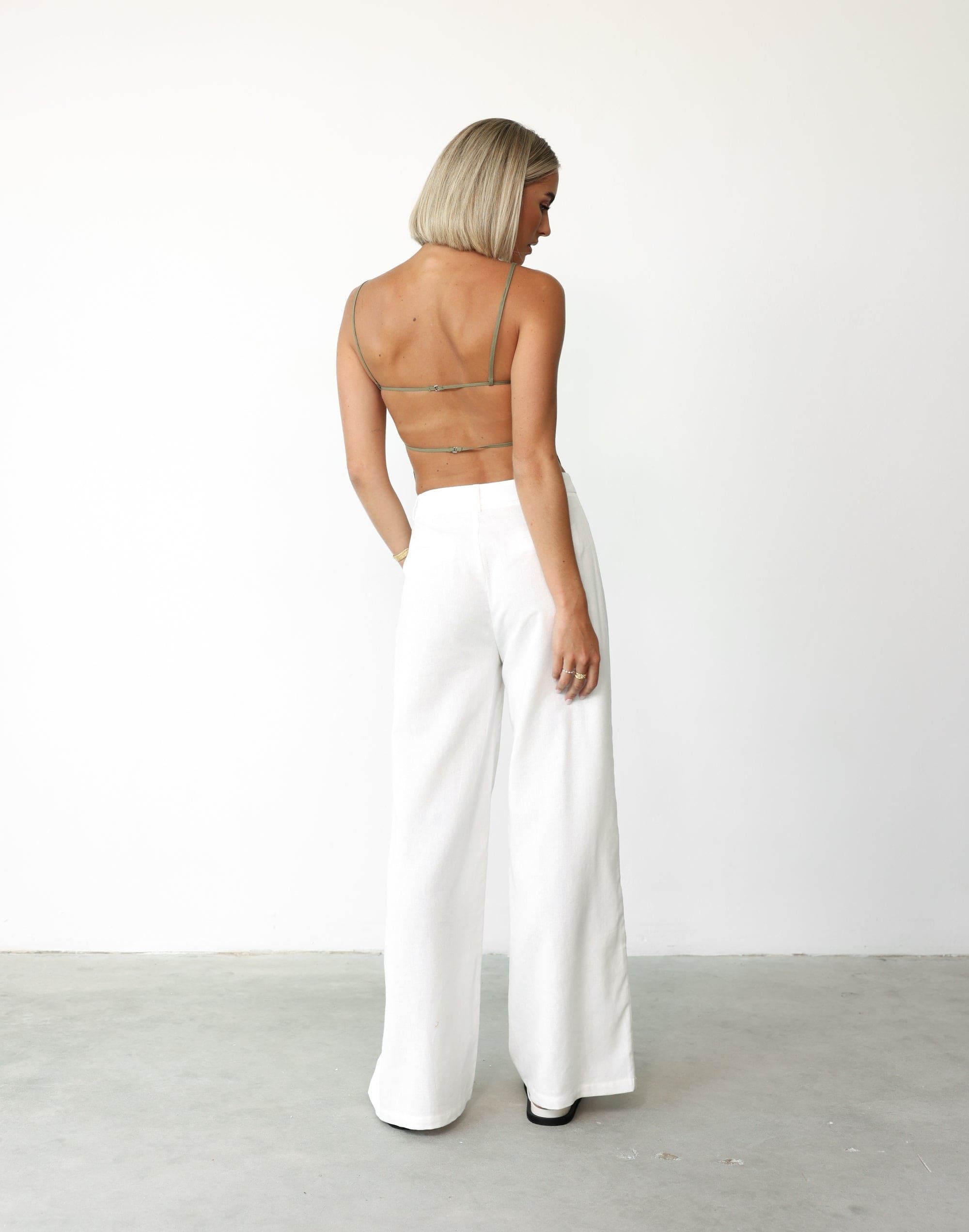 Adeola Top (Khaki) sold by Charcoal Clothing product image thumbnail 5