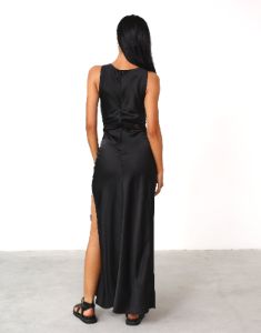 Dakota Maxi (Onyx) - By Lioness sold by Charcoal Clothing