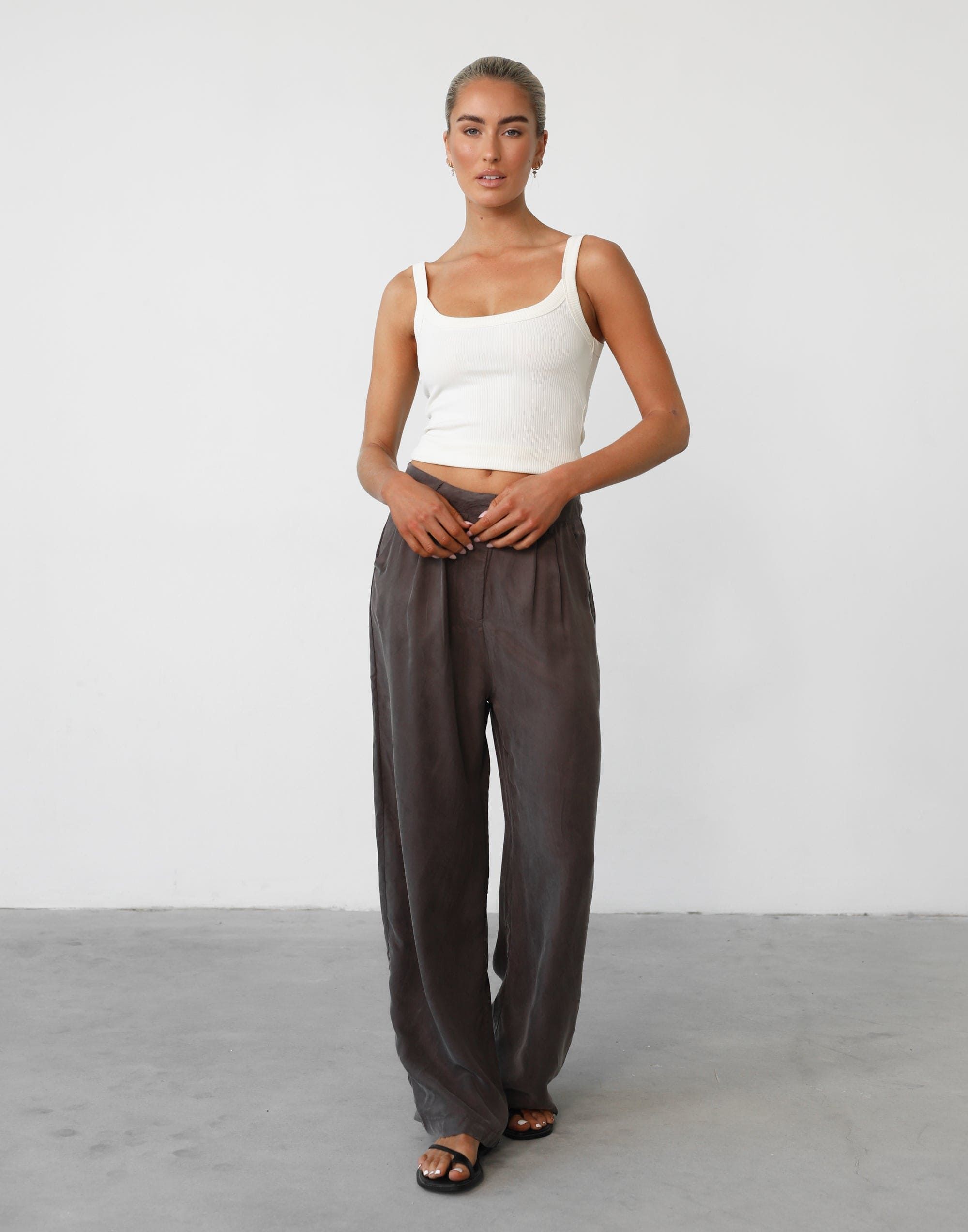 Ranna Pants (Warm Grey) sold by Charcoal Clothing product image thumbnail 4