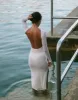 Luna Mesh Maxi Dress (White) sold by Charcoal Clothing