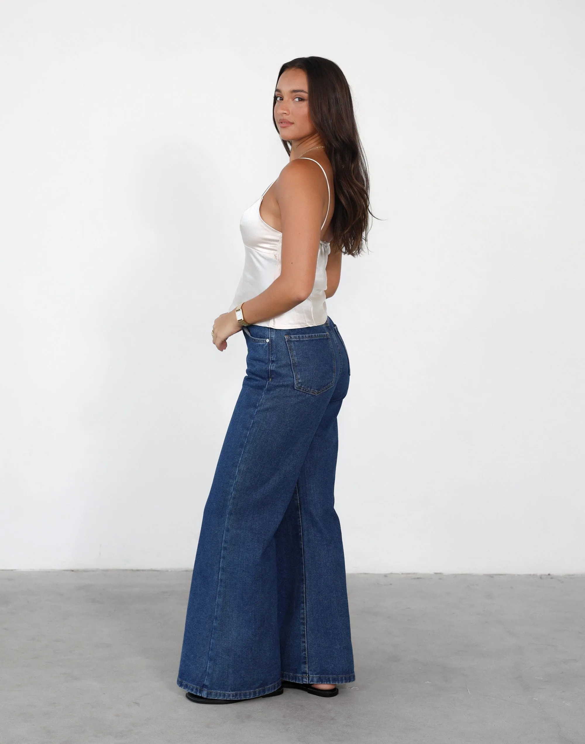 Tahani Cami Top (Soft Beige) sold by Charcoal Clothing product image thumbnail 3