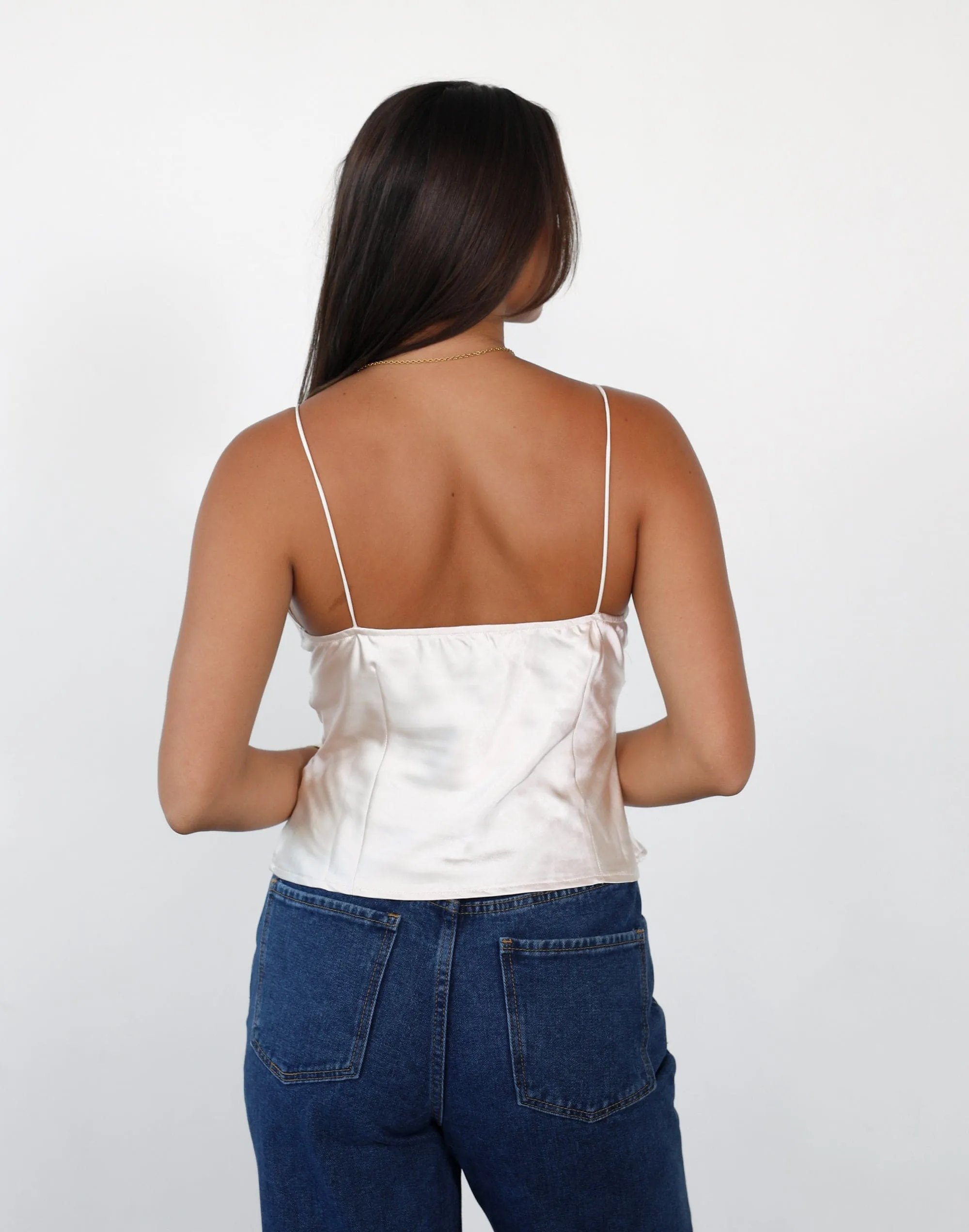 Tahani Cami Top (Soft Beige) sold by Charcoal Clothing product image thumbnail 5