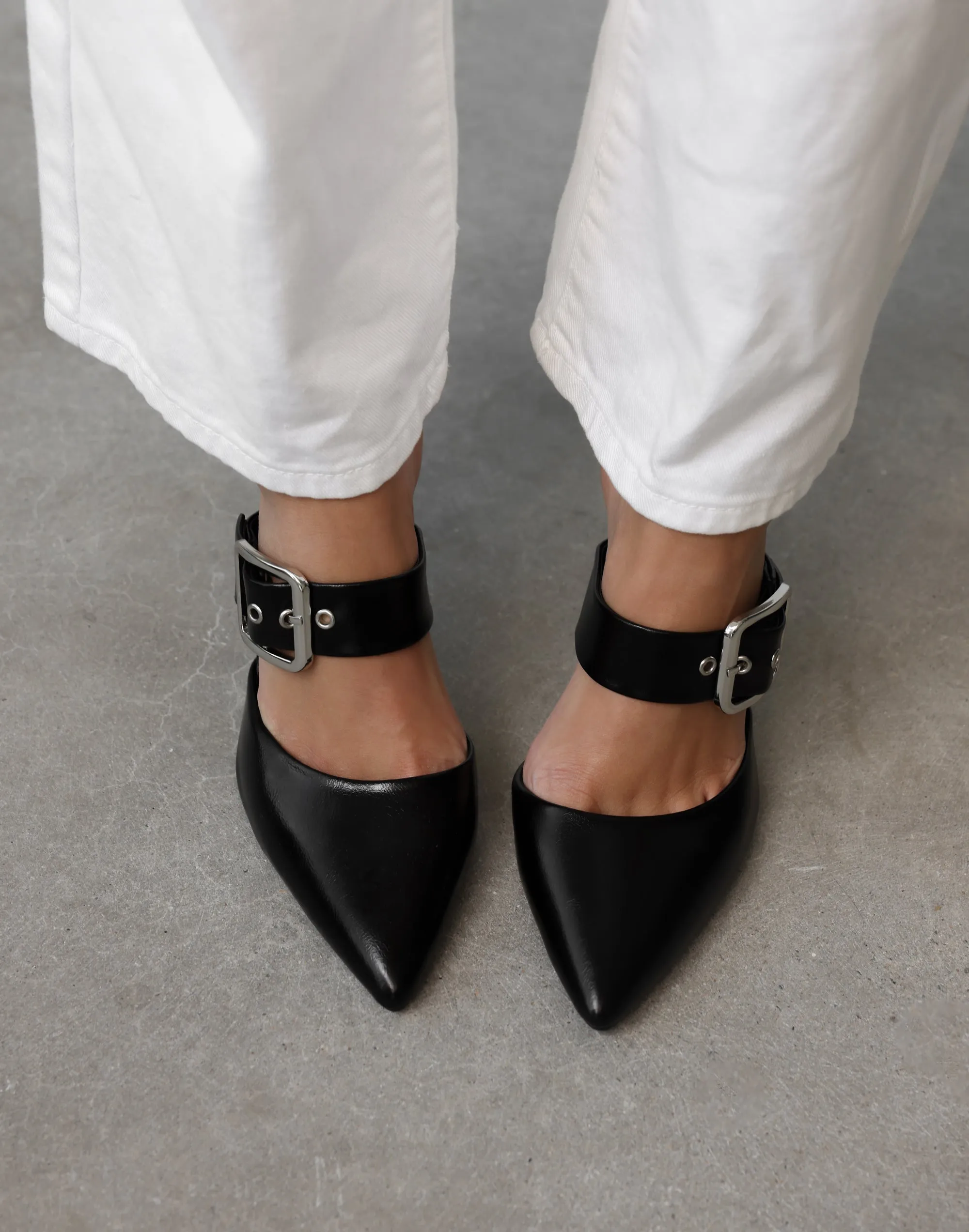 Usha Heels (Black) - By Billini sold by Charcoal Clothing product image thumbnail 4