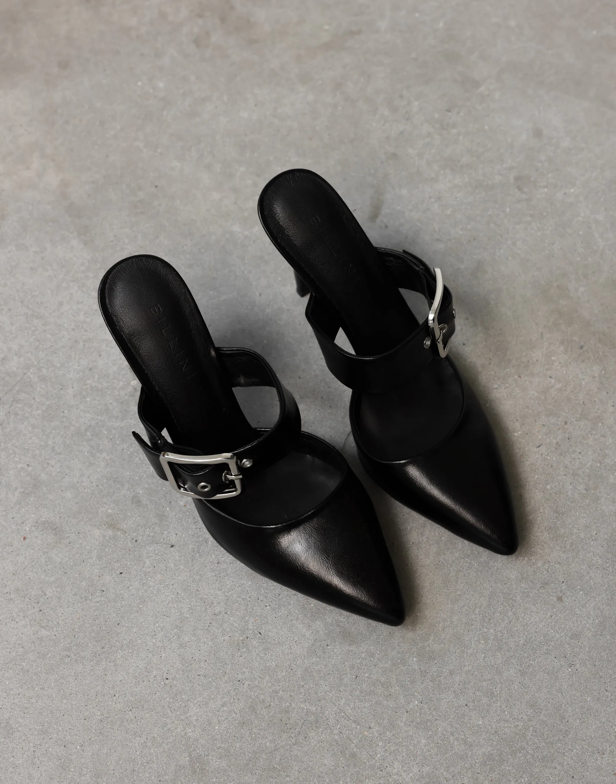 Usha Heels (Black) - By Billini sold by Charcoal Clothing product image thumbnail 3