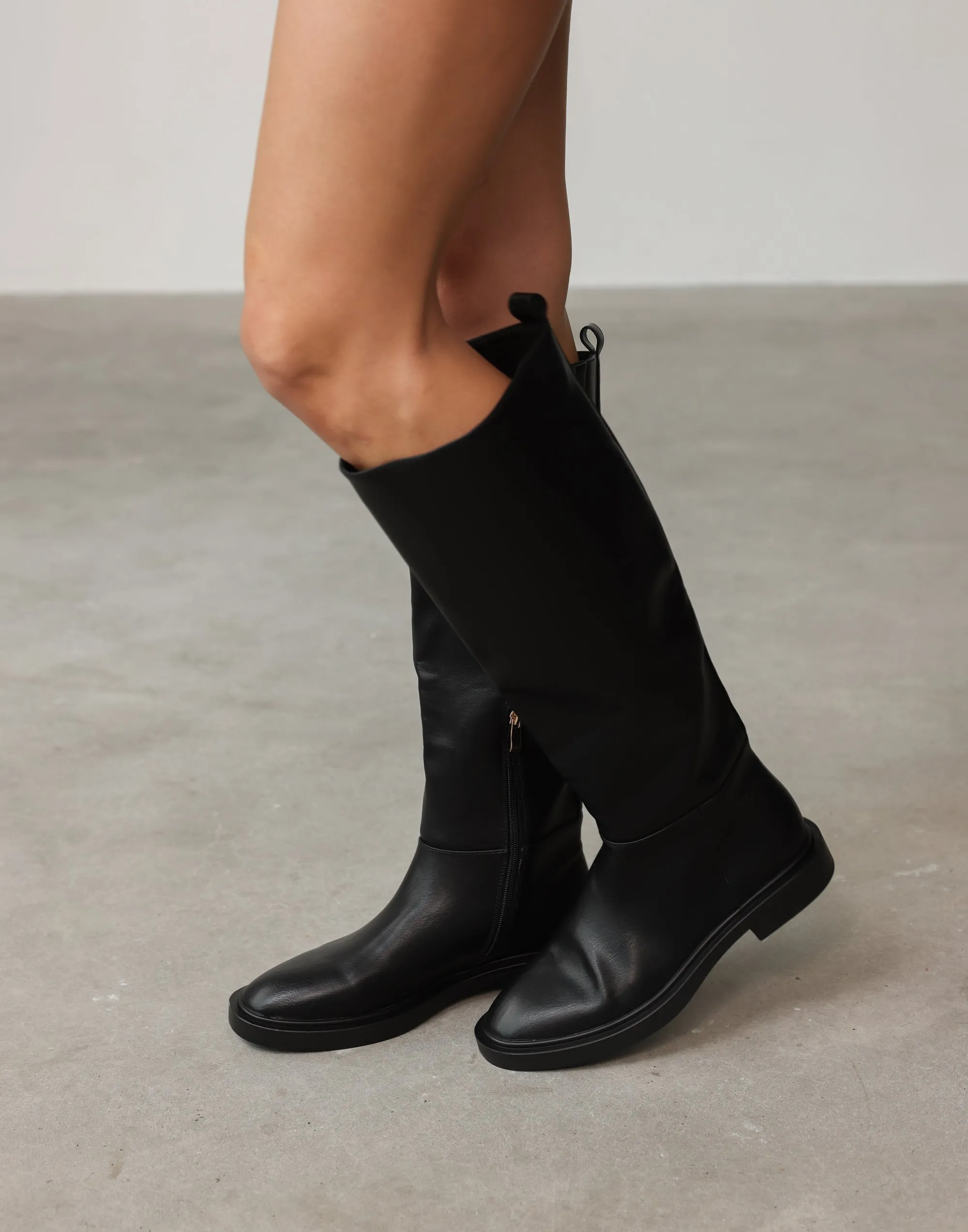 Harlea Long Boots (Black) - By Billini sold by Charcoal Clothing product image thumbnail 3
