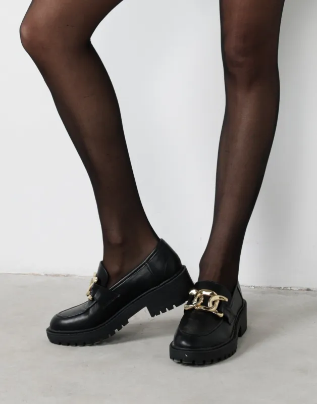 Brax Loafers (Black) - By Billini sold by Charcoal Clothing