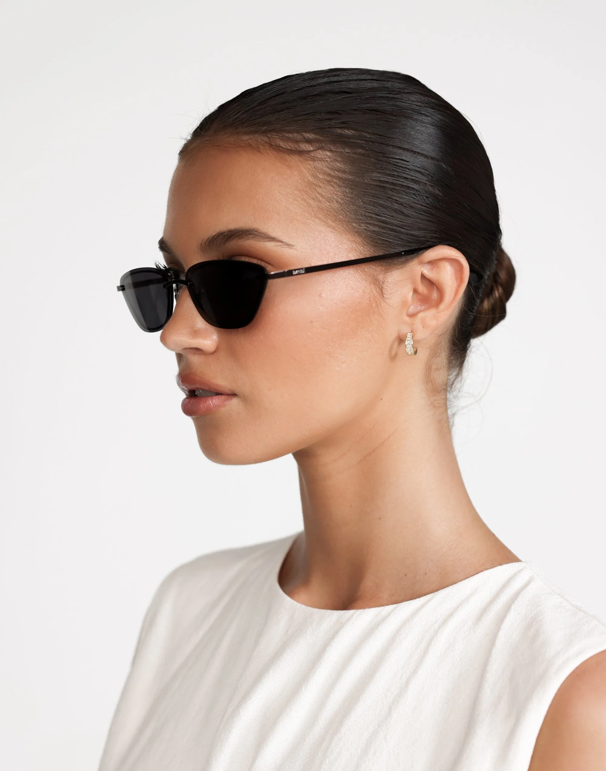 The Chandra Sunglasses (Dark Chocolate Onyx) - By Banbé sold by Charcoal Clothing product image thumbnail 5