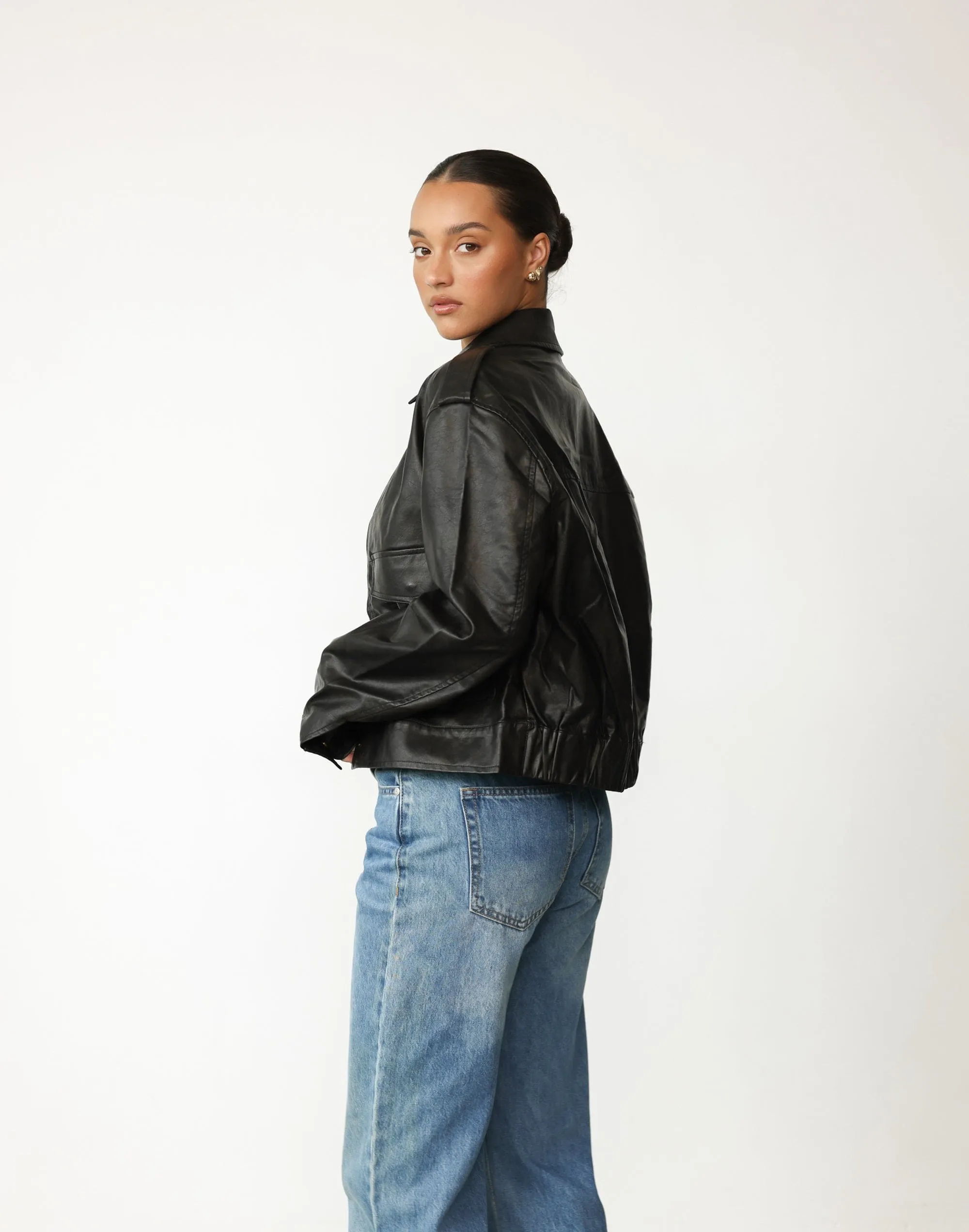 Eighties Bomber (Washed Onyx) - By Lioness | Parallel