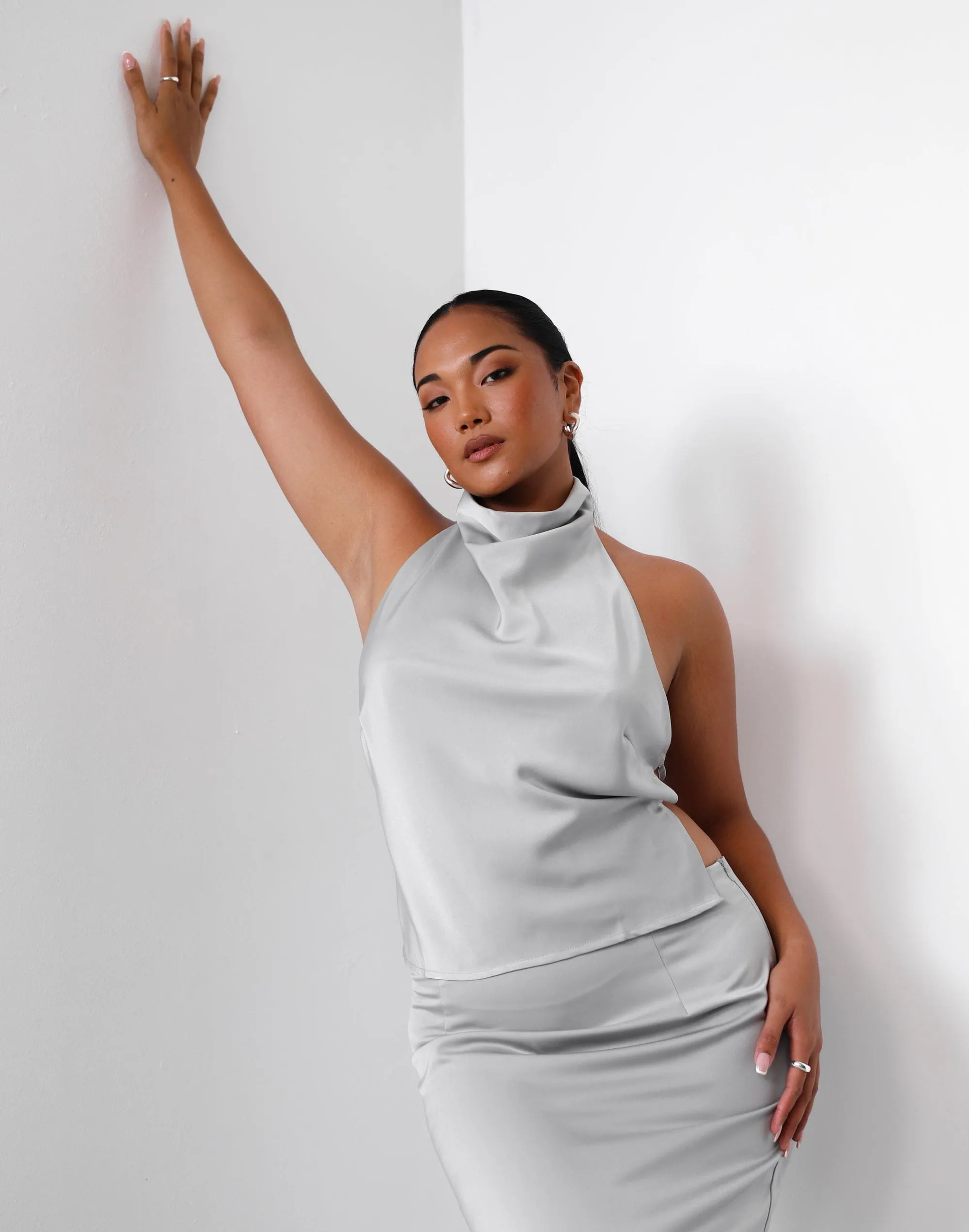 Clara Top (Cloud) sold by Charcoal Clothing product image thumbnail 4