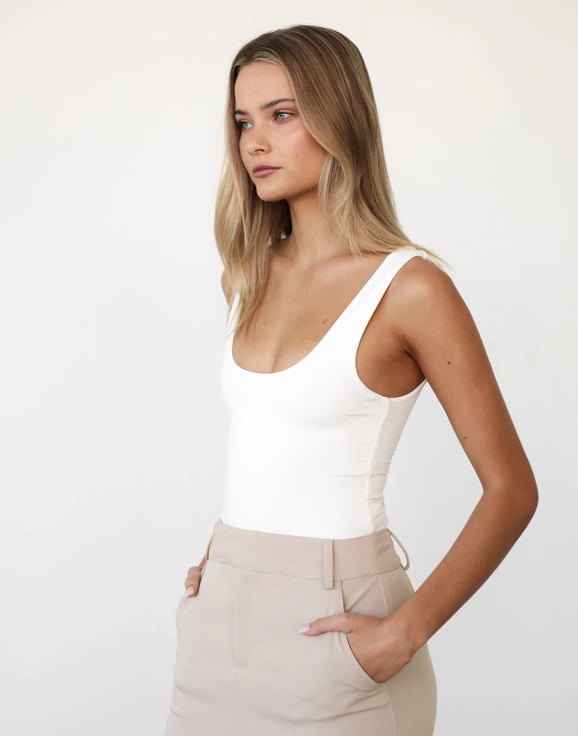 Levitate Bodysuit (White) sold by Charcoal Clothing product image thumbnail 4