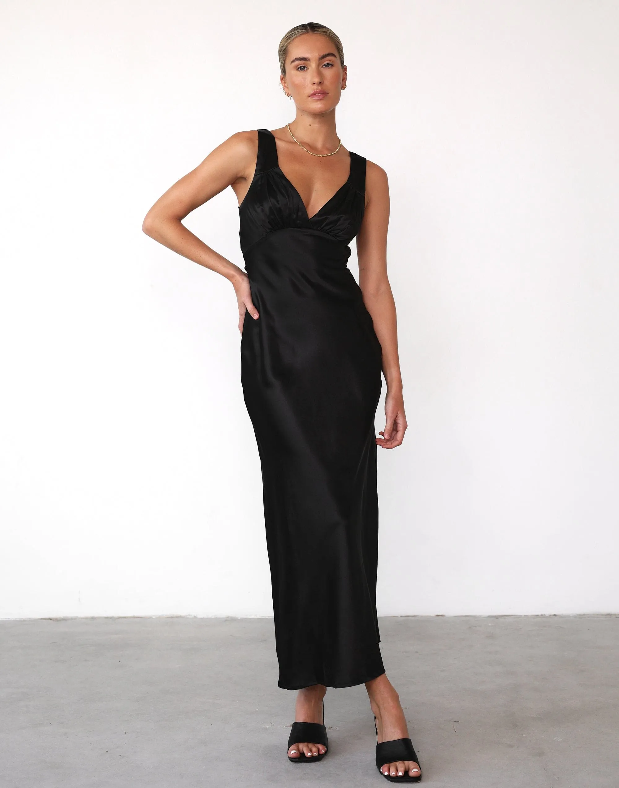 Piper Maxi Dress (Black) sold by Charcoal Clothing