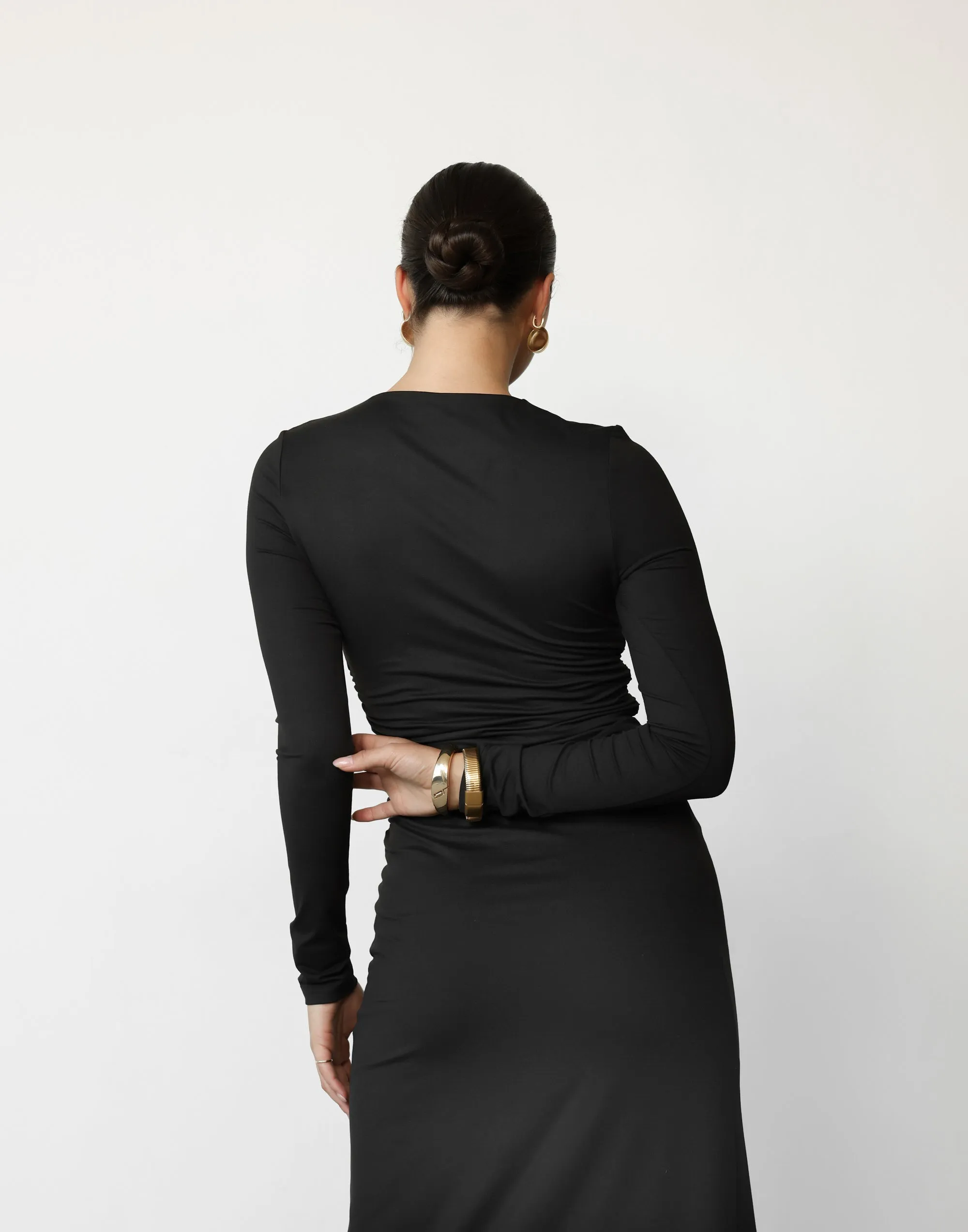 Manon Maxi Dress (Black) sold by Charcoal Clothing product image thumbnail 3