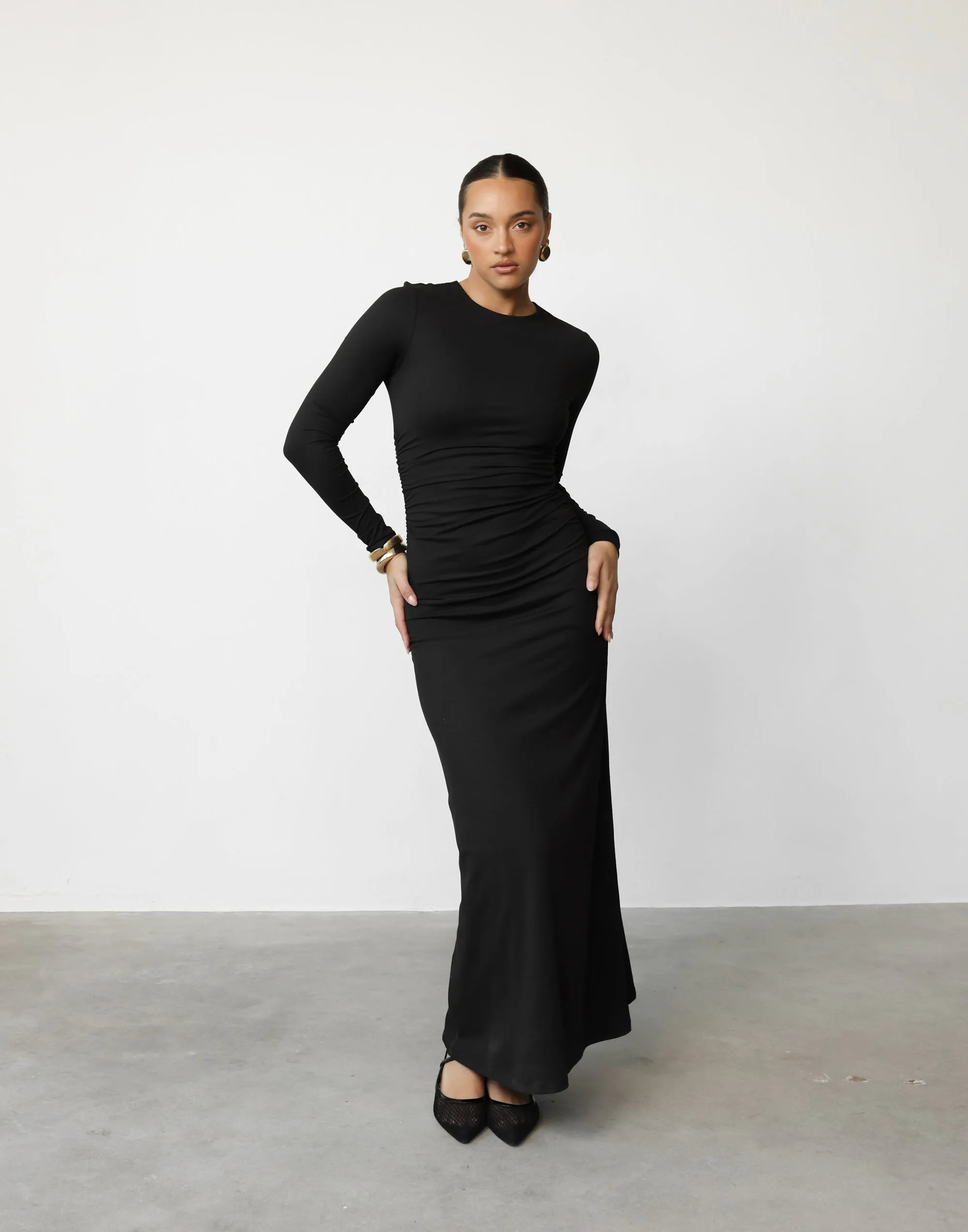 Manon Maxi Dress (Black) sold by Charcoal Clothing product image thumbnail 4