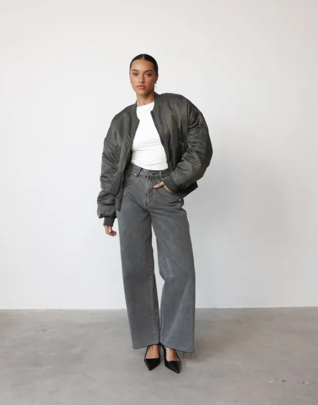 Essential Bomber (Moss) - By Lioness sold by Charcoal Clothing