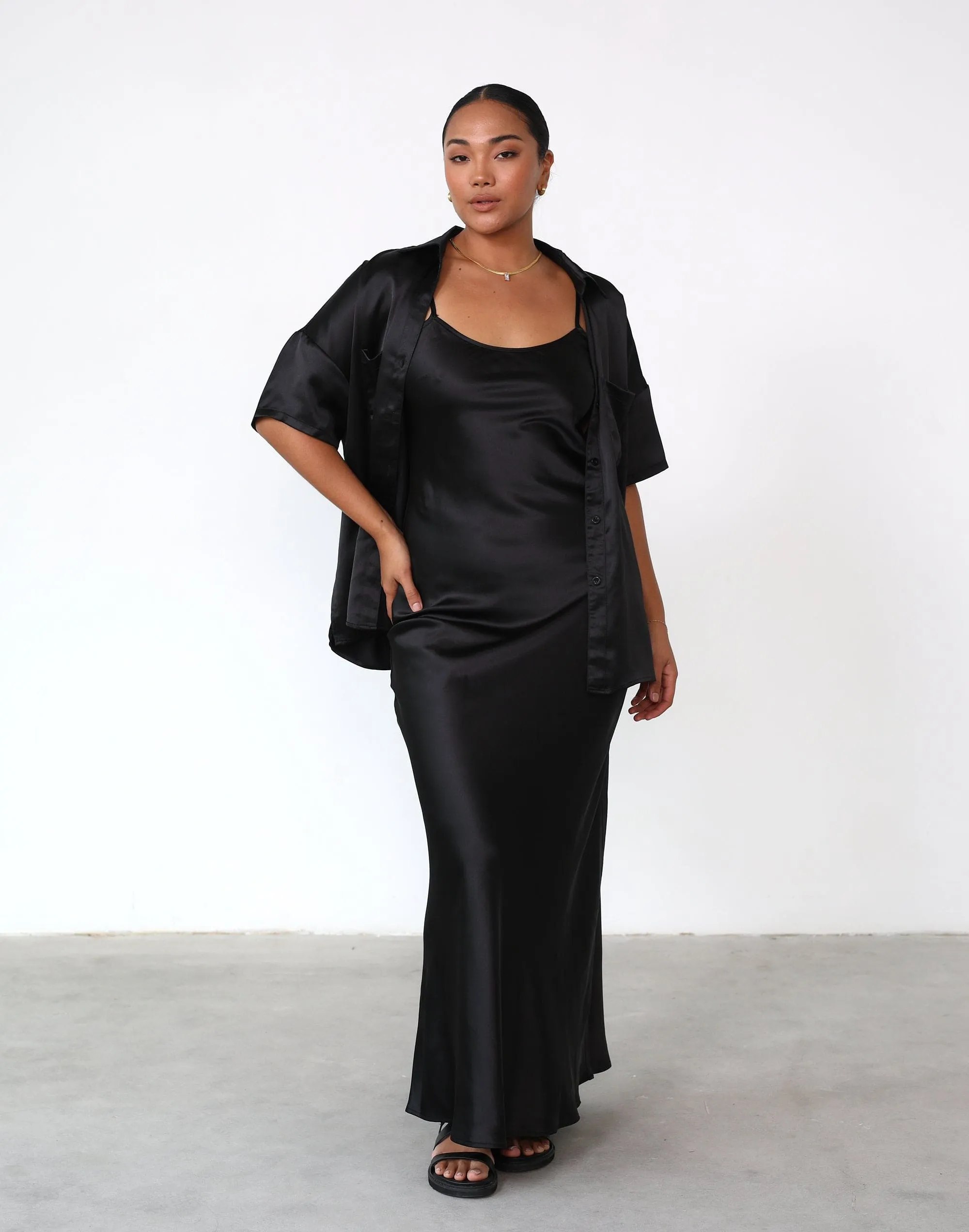 Martha Maxi Dress (Black) sold by Charcoal Clothing product image thumbnail 5