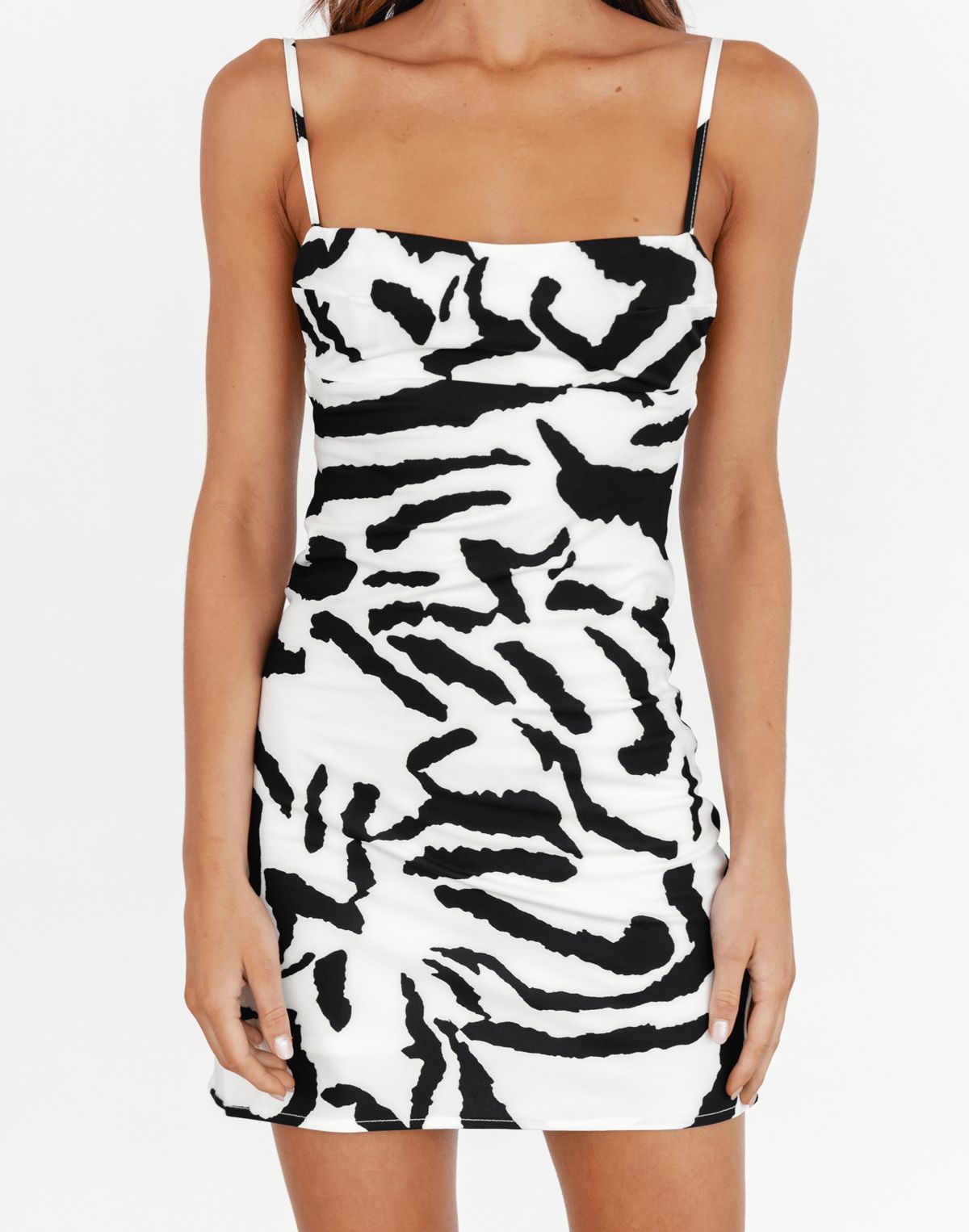 Karine Mini Dress (Zebra) sold by Charcoal Clothing product image thumbnail 2