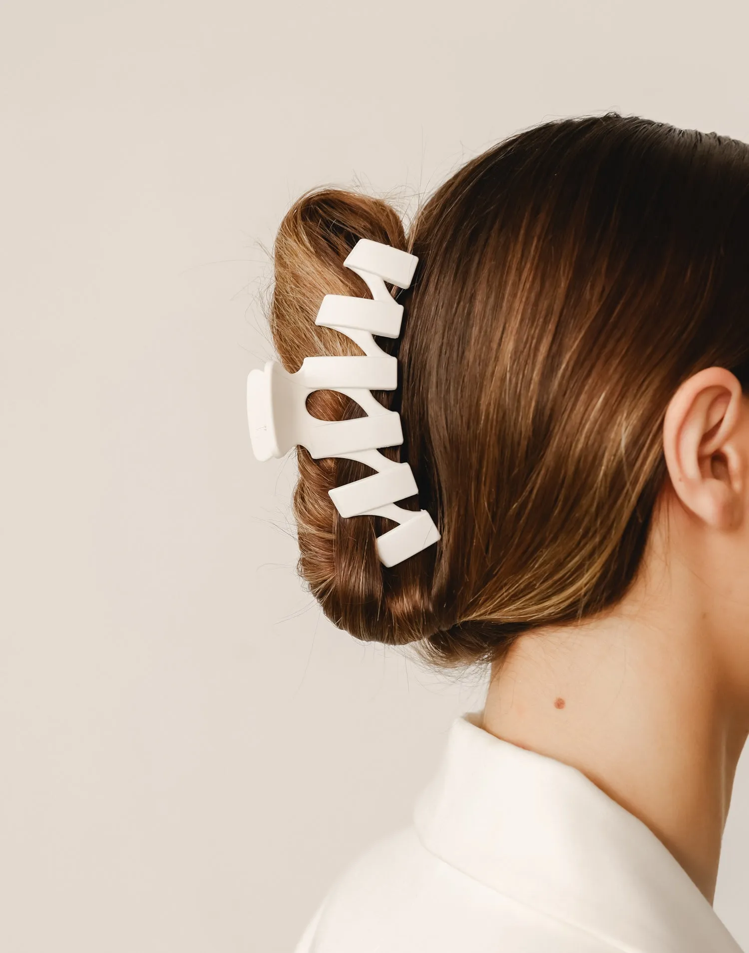 Ela Hair Clip (White) sold by Charcoal Clothing