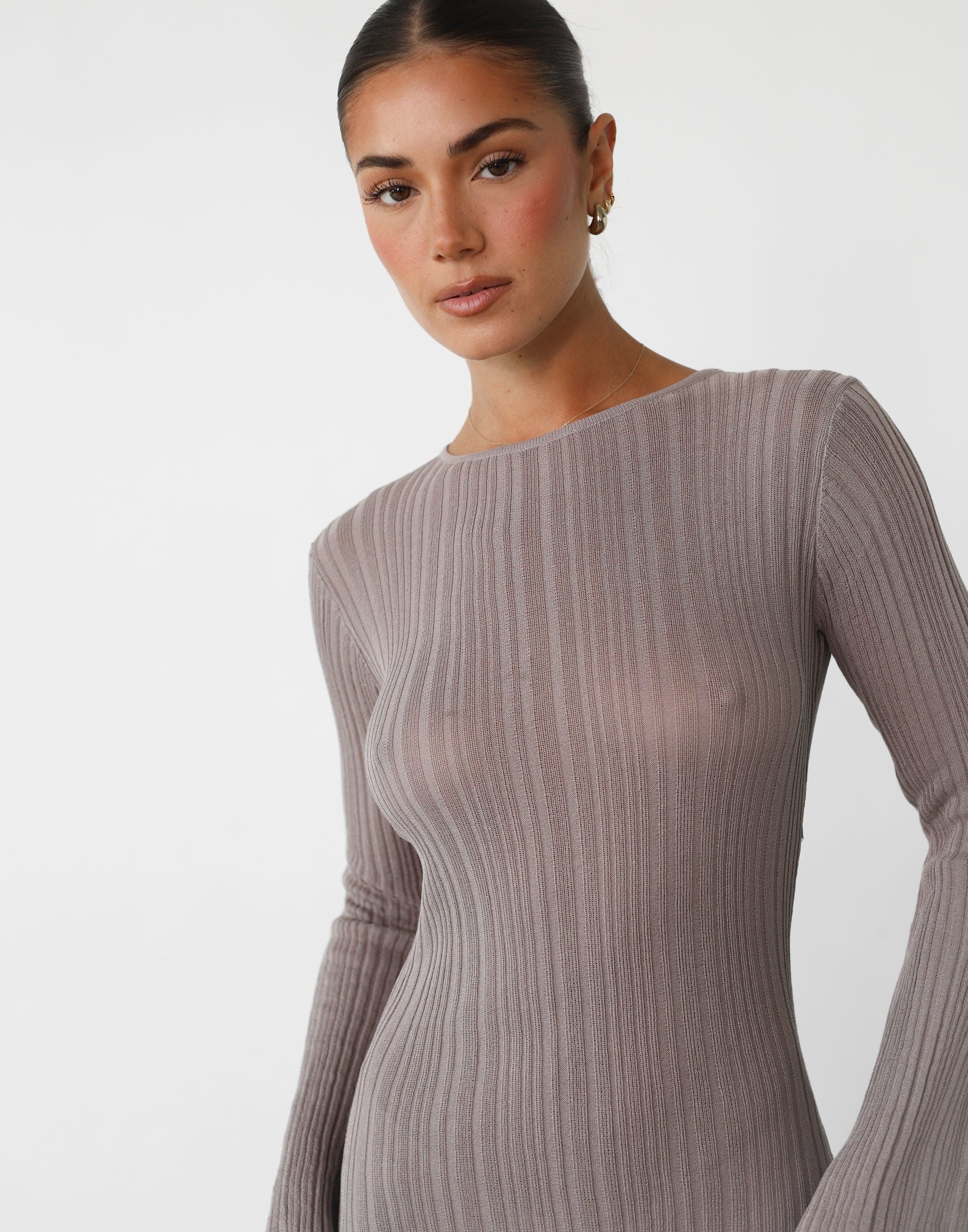 Harmonia Maxi Dress (Grey) sold by Charcoal Clothing product image thumbnail 2