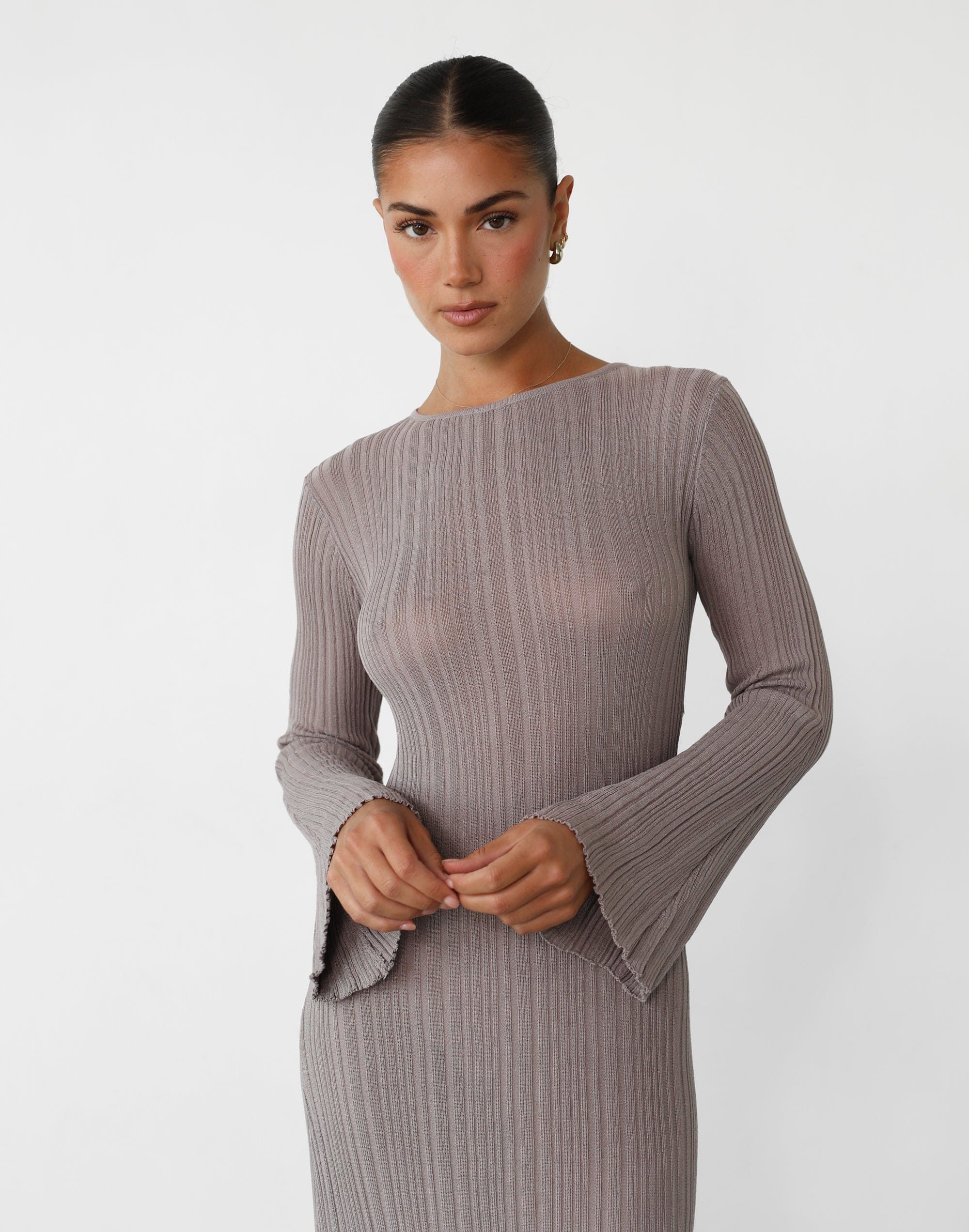Harmonia Maxi Dress (Grey) sold by Charcoal Clothing product image thumbnail 3