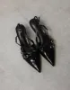 Jeani Heels (Black Patent) - By Billini sold by Charcoal Clothing