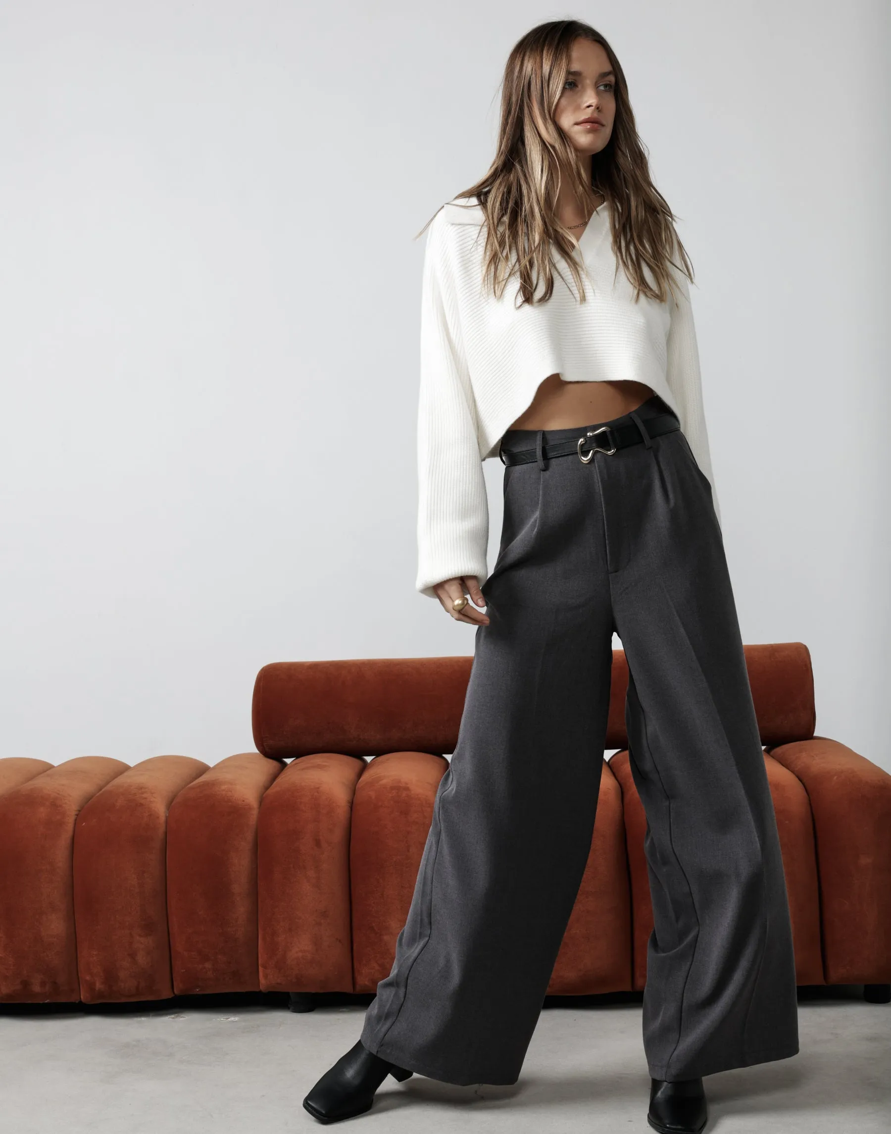 Harper Pants (Grey) sold by Charcoal Clothing product image thumbnail 4