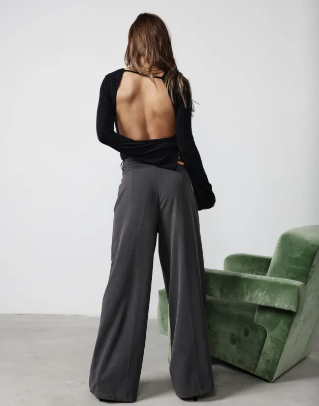 Harper Pants (Grey) sold by Charcoal Clothing