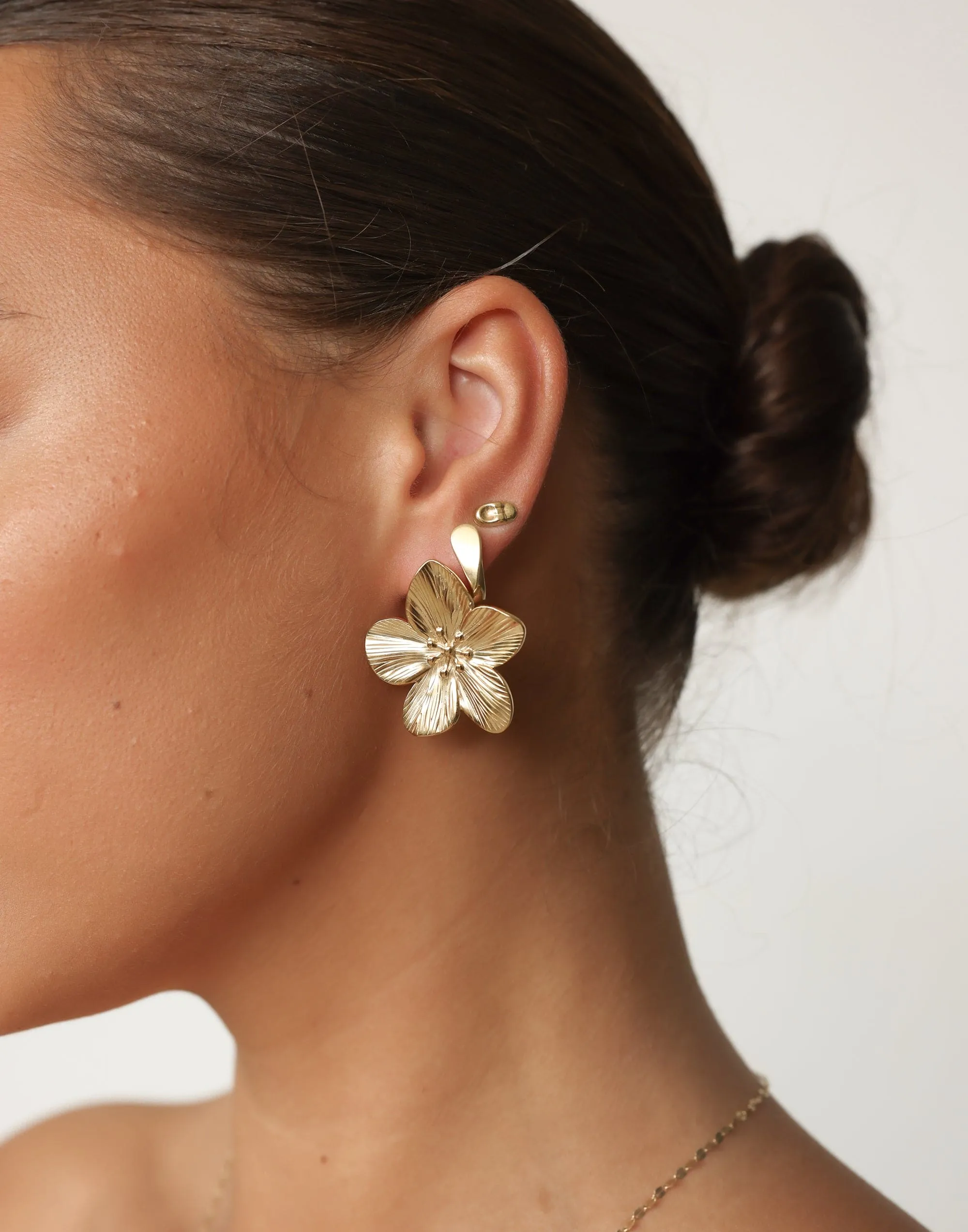 Hana Earrings (Gold) sold by Charcoal Clothing product image thumbnail 3