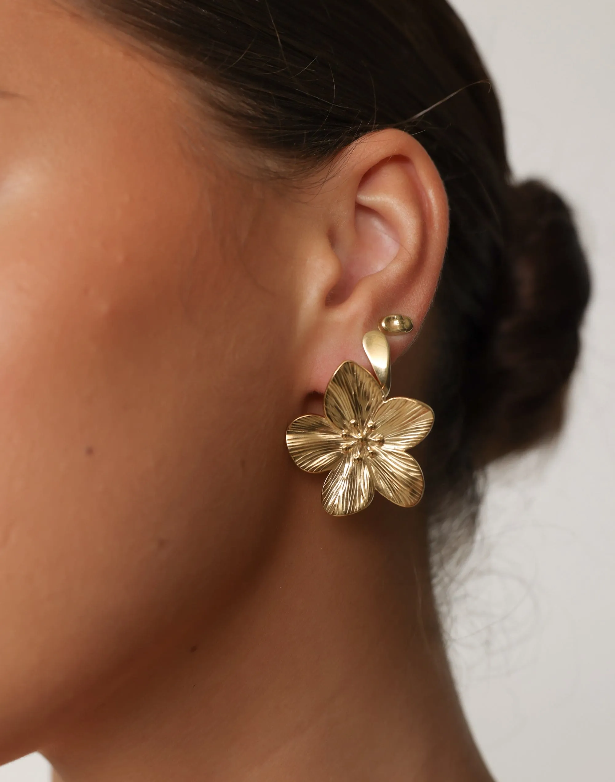 Hana Earrings (Gold) sold by Charcoal Clothing product image thumbnail 2