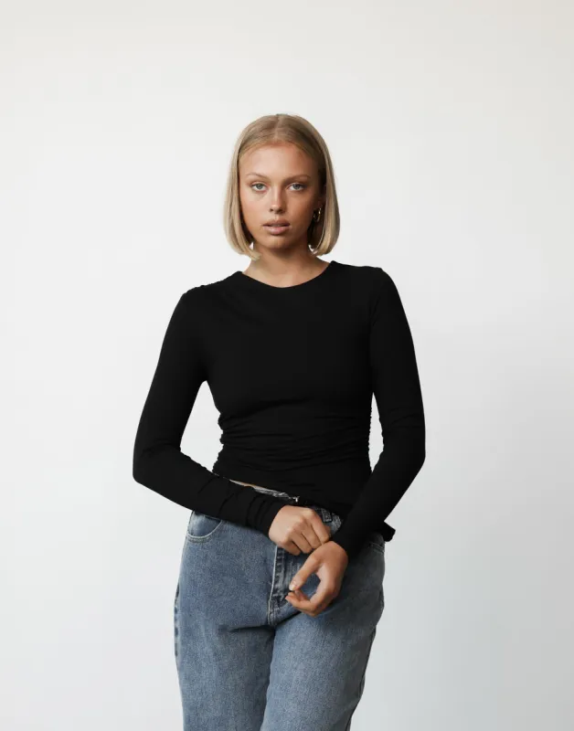 Aramie Top (Black) sold by Charcoal Clothing