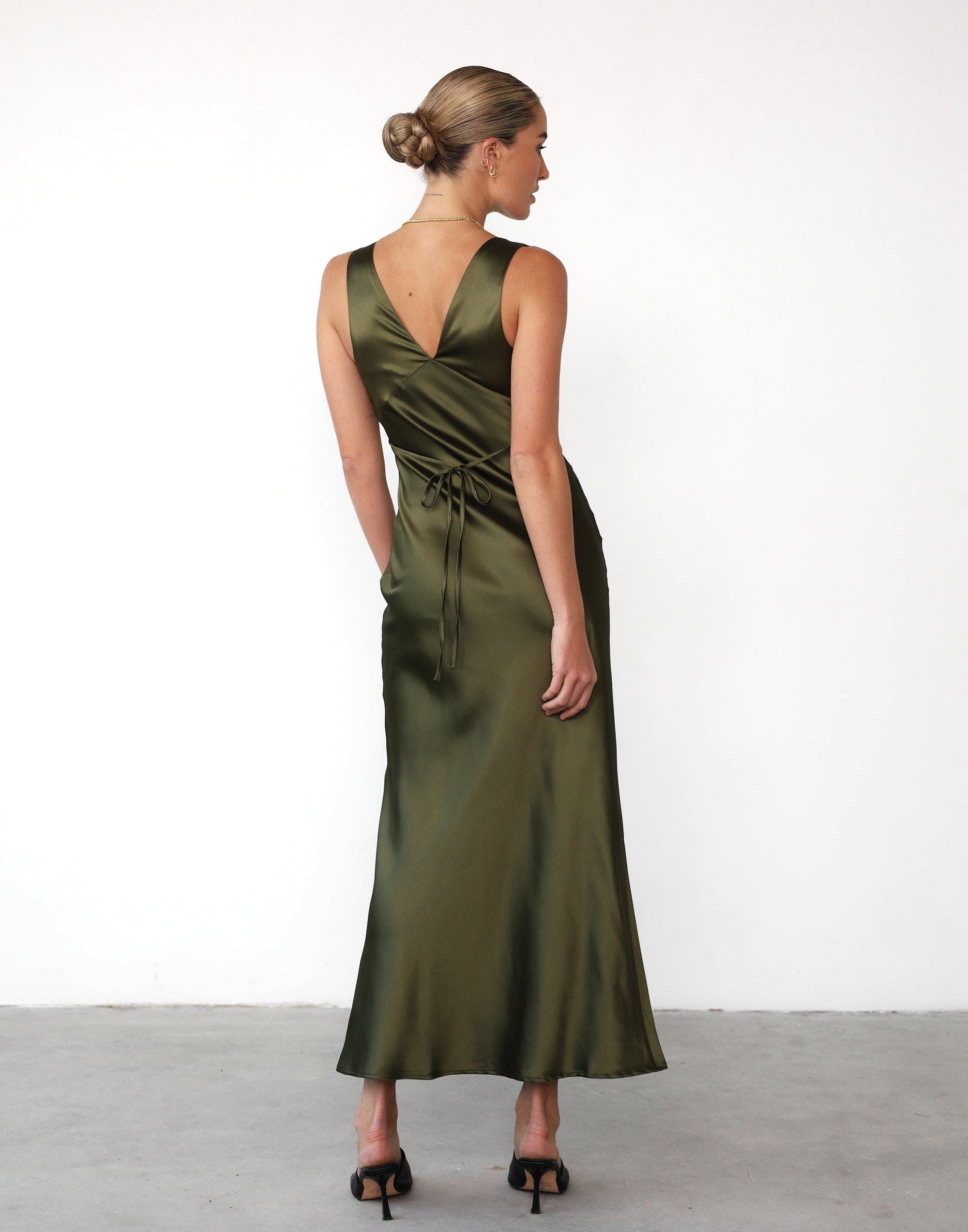 Piper Maxi Dress (Olive) sold by Charcoal Clothing product image thumbnail 3