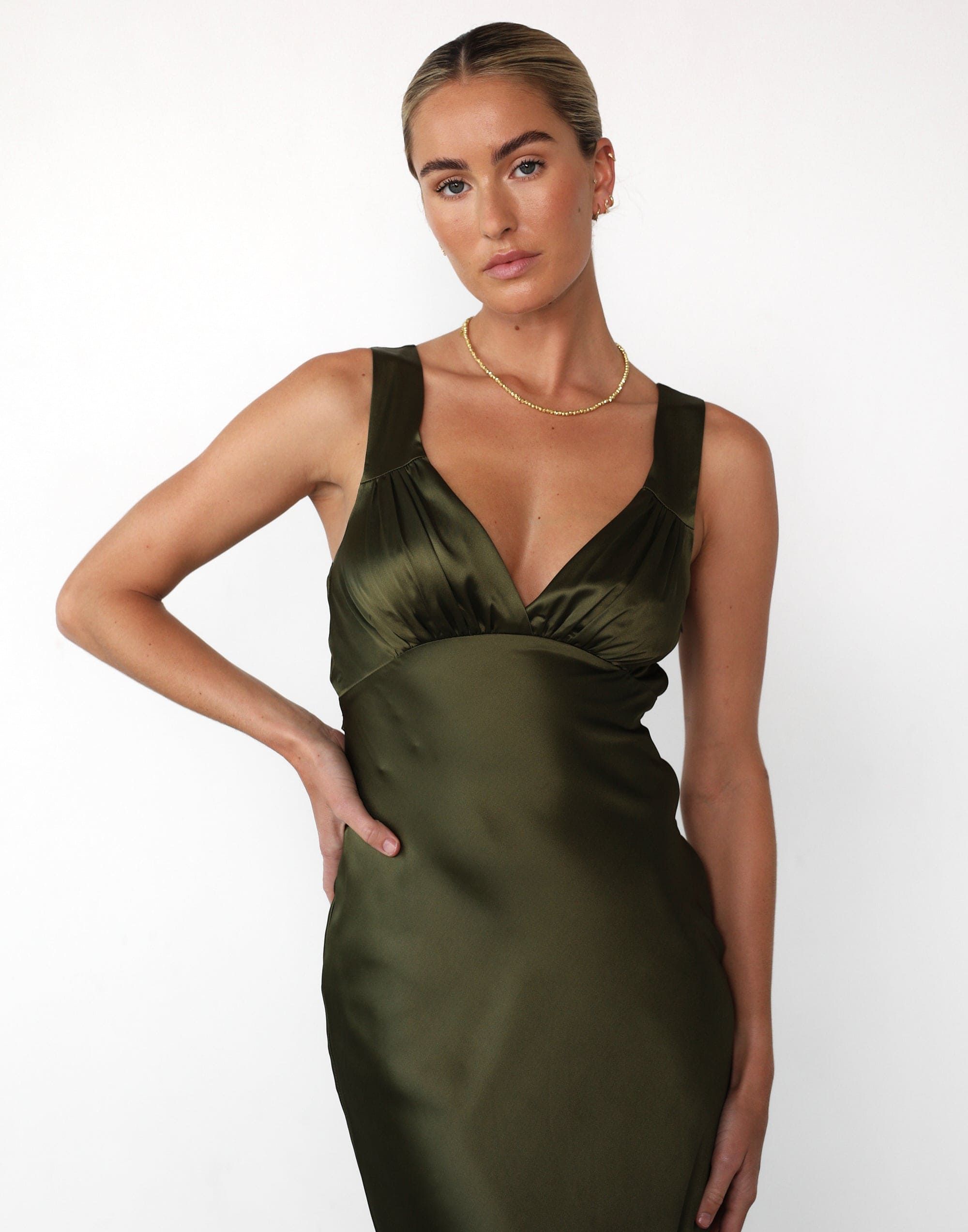 Piper Maxi Dress (Olive) sold by Charcoal Clothing product image thumbnail 2