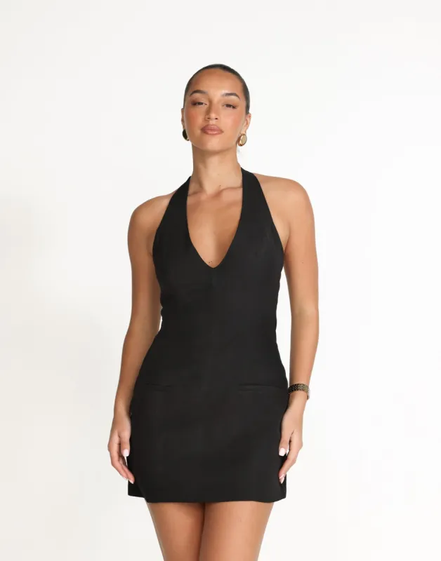 Kit Mini Dress (Black) sold by Charcoal Clothing
