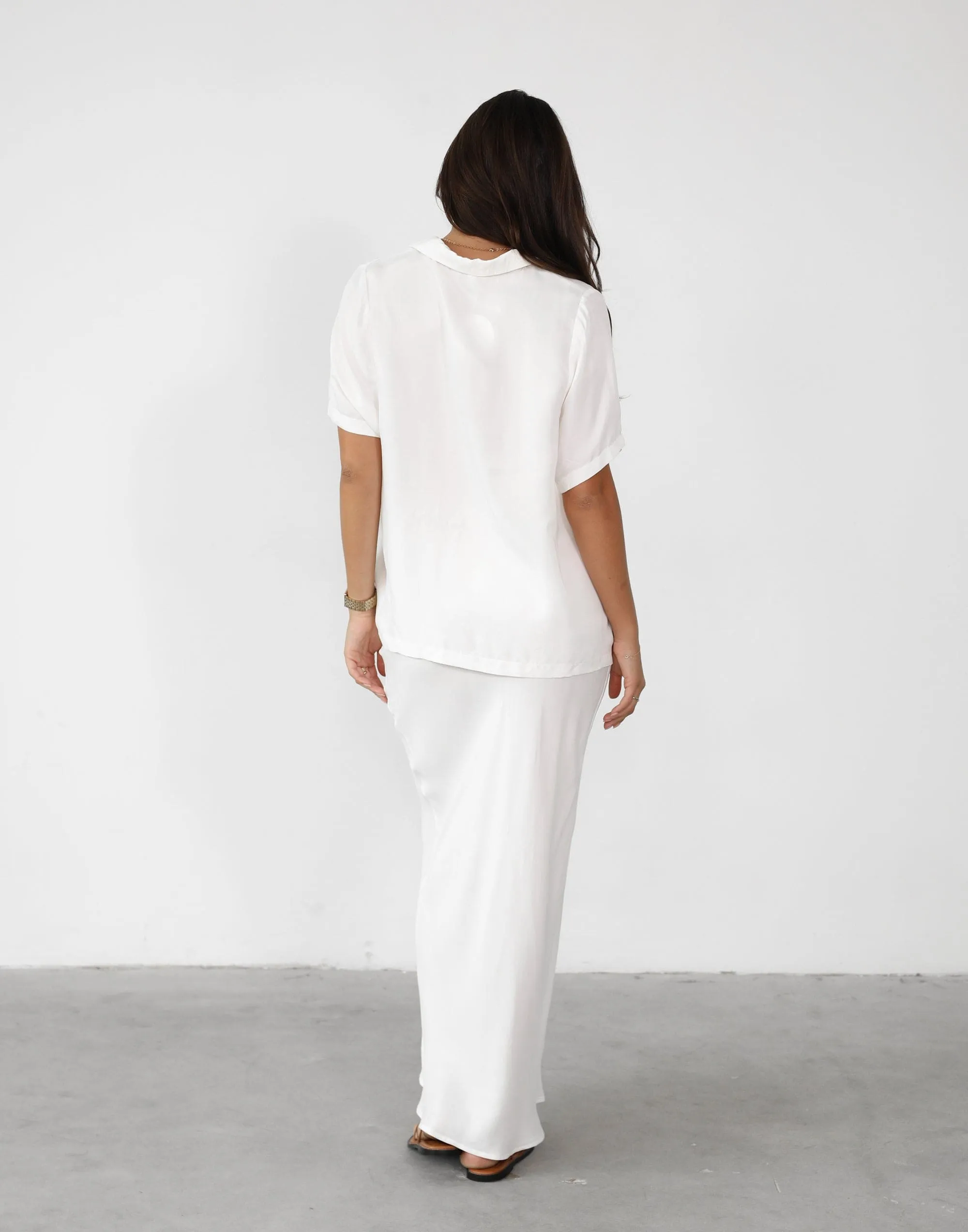 Minni Maxi Skirt (White) sold by Charcoal Clothing product image thumbnail 4