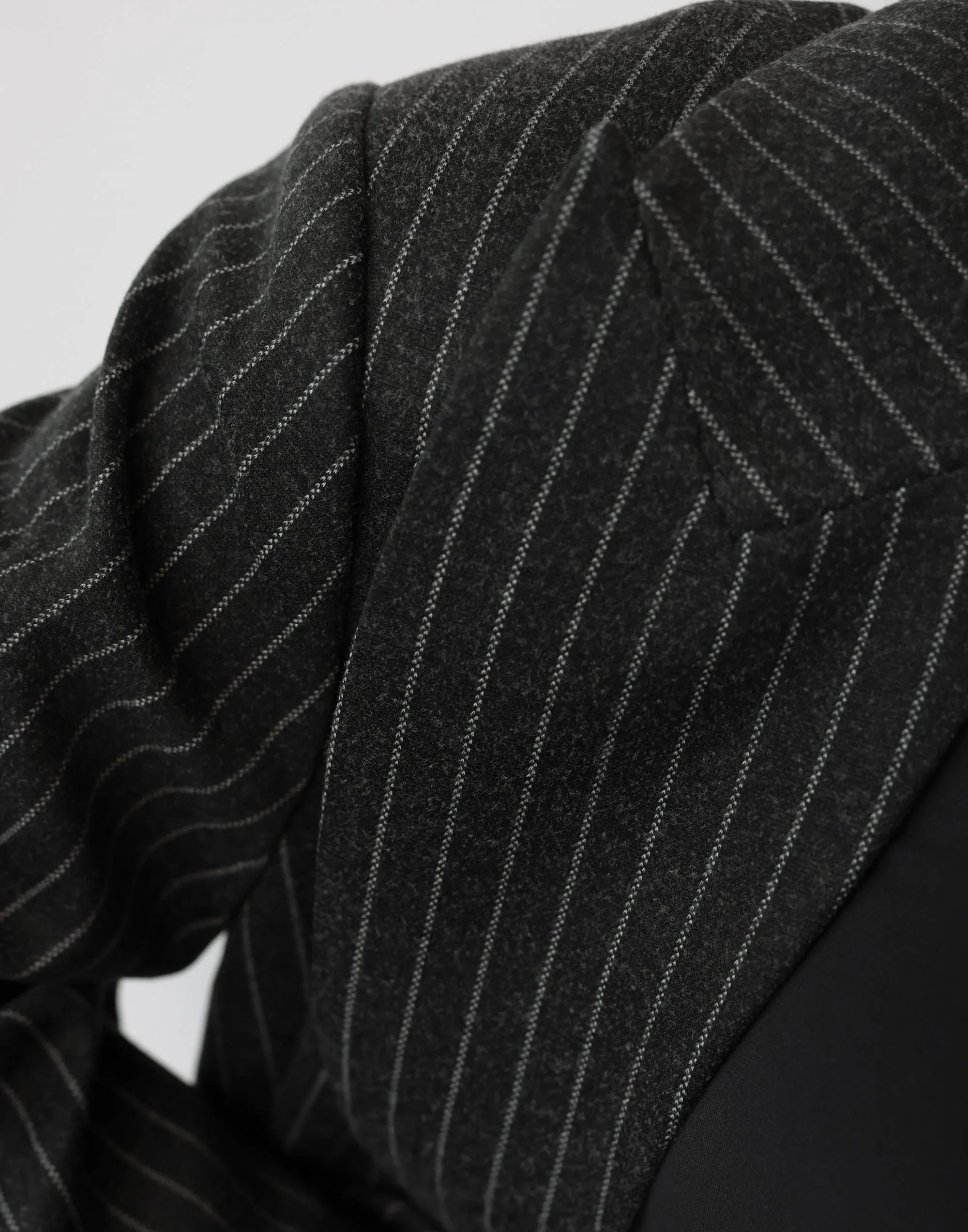 Olsen Coat (Onyx Pinstripe) - By Lioness sold by Charcoal Clothing product image thumbnail 5