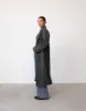 Olsen Coat (Onyx Pinstripe) - By Lioness sold by Charcoal Clothing