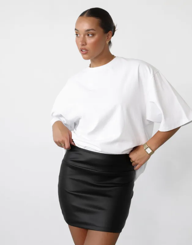 Pepper Mini Skirt (Black) sold by Charcoal Clothing
