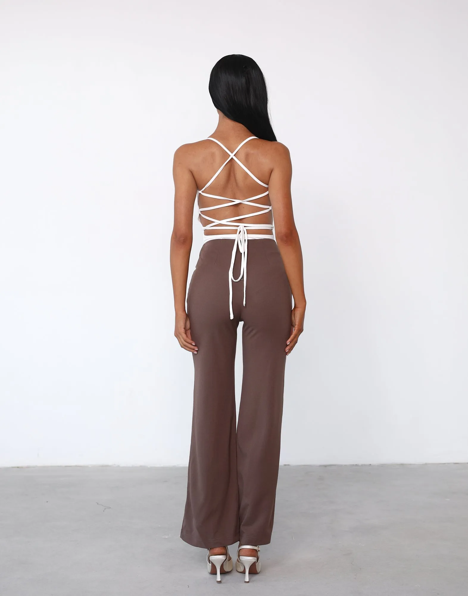 Gianina Bodysuit (White) sold by Charcoal Clothing product image thumbnail 3