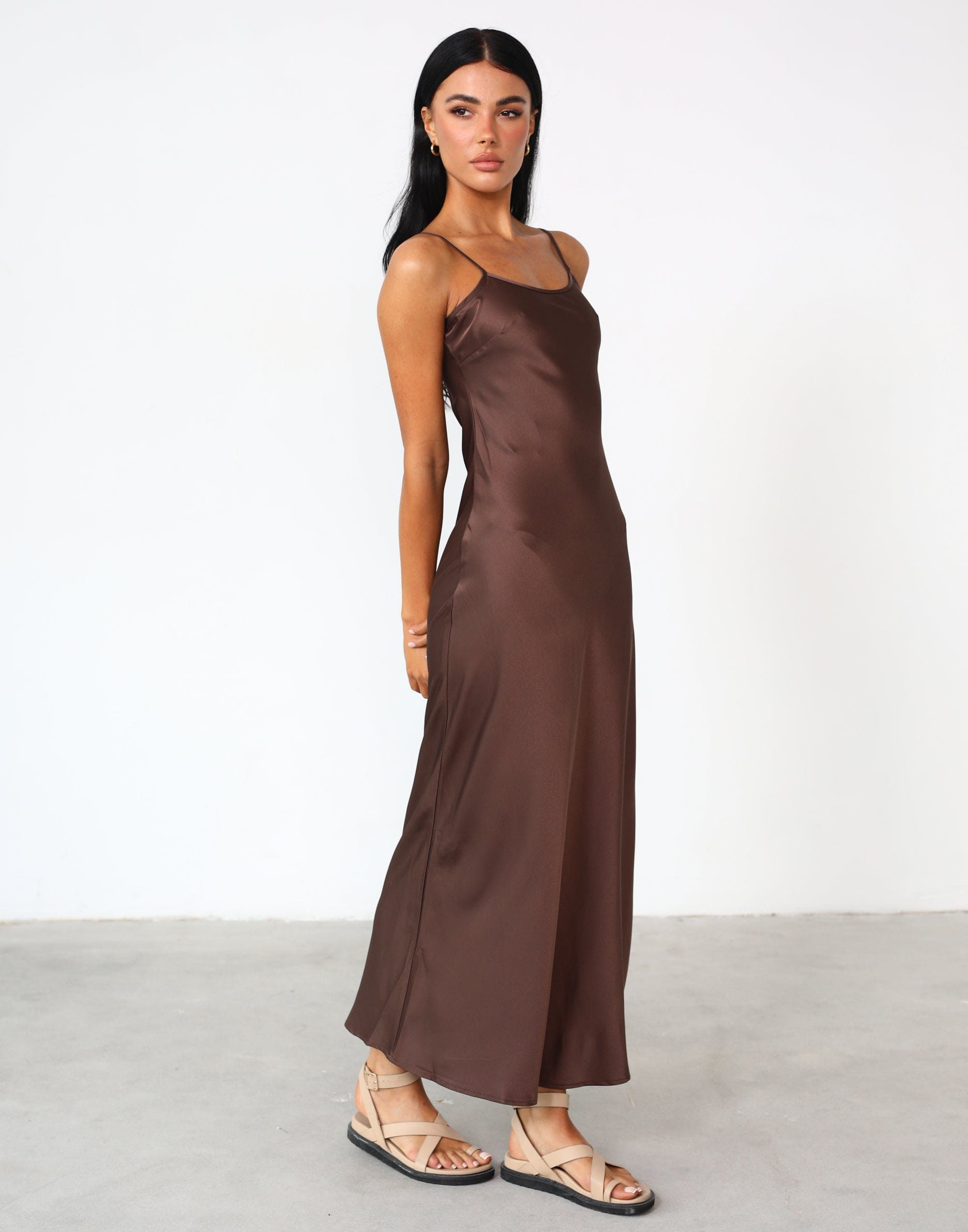 Martha Maxi Dress (Cocoa) sold by Charcoal Clothing product image thumbnail 4
