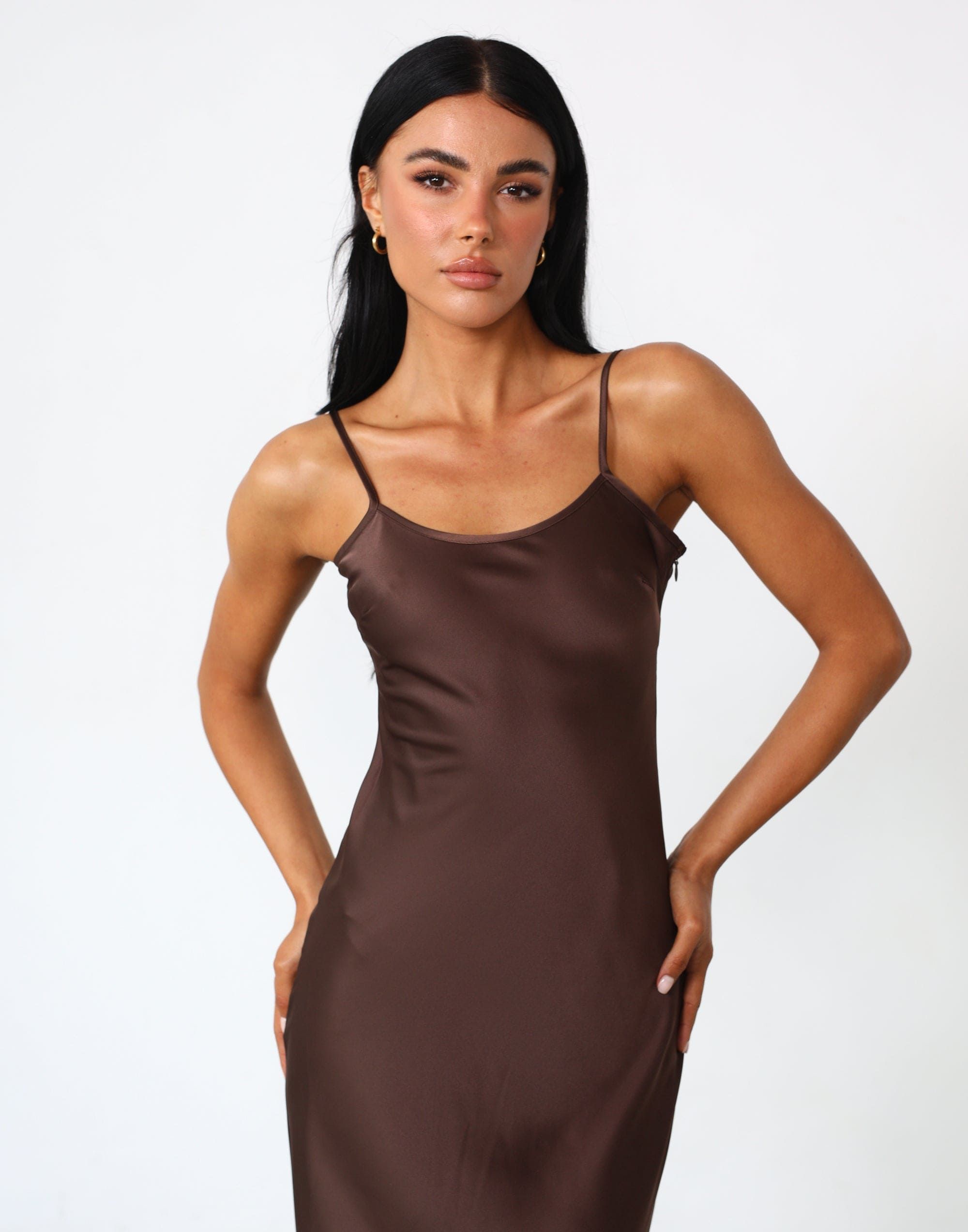 Martha Maxi Dress (Cocoa) sold by Charcoal Clothing product image thumbnail 3