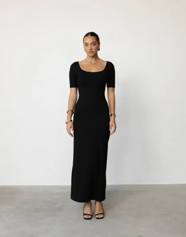 Margaux Maxi Dress (Black) sold by Charcoal Clothing