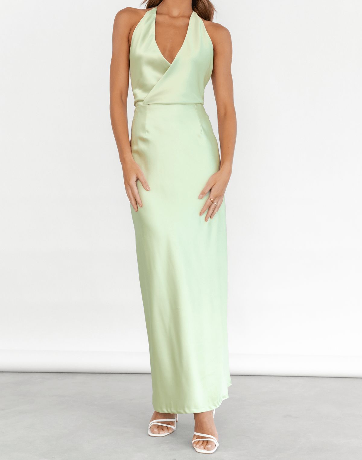 Zeus Maxi Dress (Lime) sold by Charcoal Clothing product image thumbnail 5