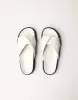 Talen Slides (Alabaster) - By Billini sold by Charcoal Clothing